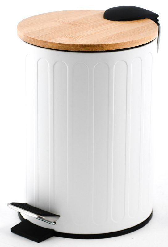 BISK Rado papelera 3 l blanco 08422