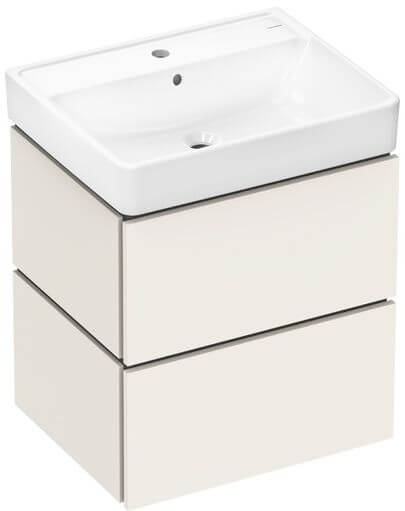 Hansgrohe Xilesa E lavabo con mueble 60 cm beige 54396780