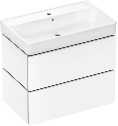Hansgrohe Xilesa E lavabo con mueble 80 cm blanco 54397700
