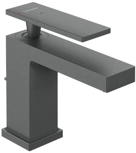 Hansgrohe Tecturis E grifo para lavabo de pie negro 73002340