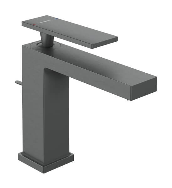 Hansgrohe Tecturis E grifo para lavabo de pie negro 73011340