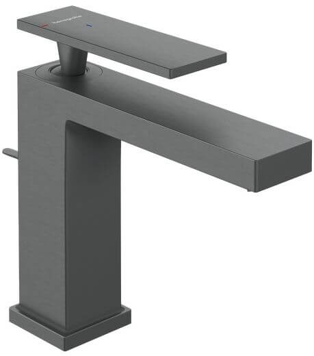 Hansgrohe Tecturis E grifo para lavabo de pie negro 73014340