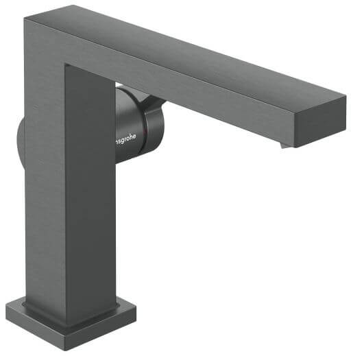 Hansgrohe Tecturis E grifo para lavabo de pie negro 73023340