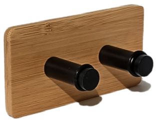 BISK Niagara toallero madera 08156