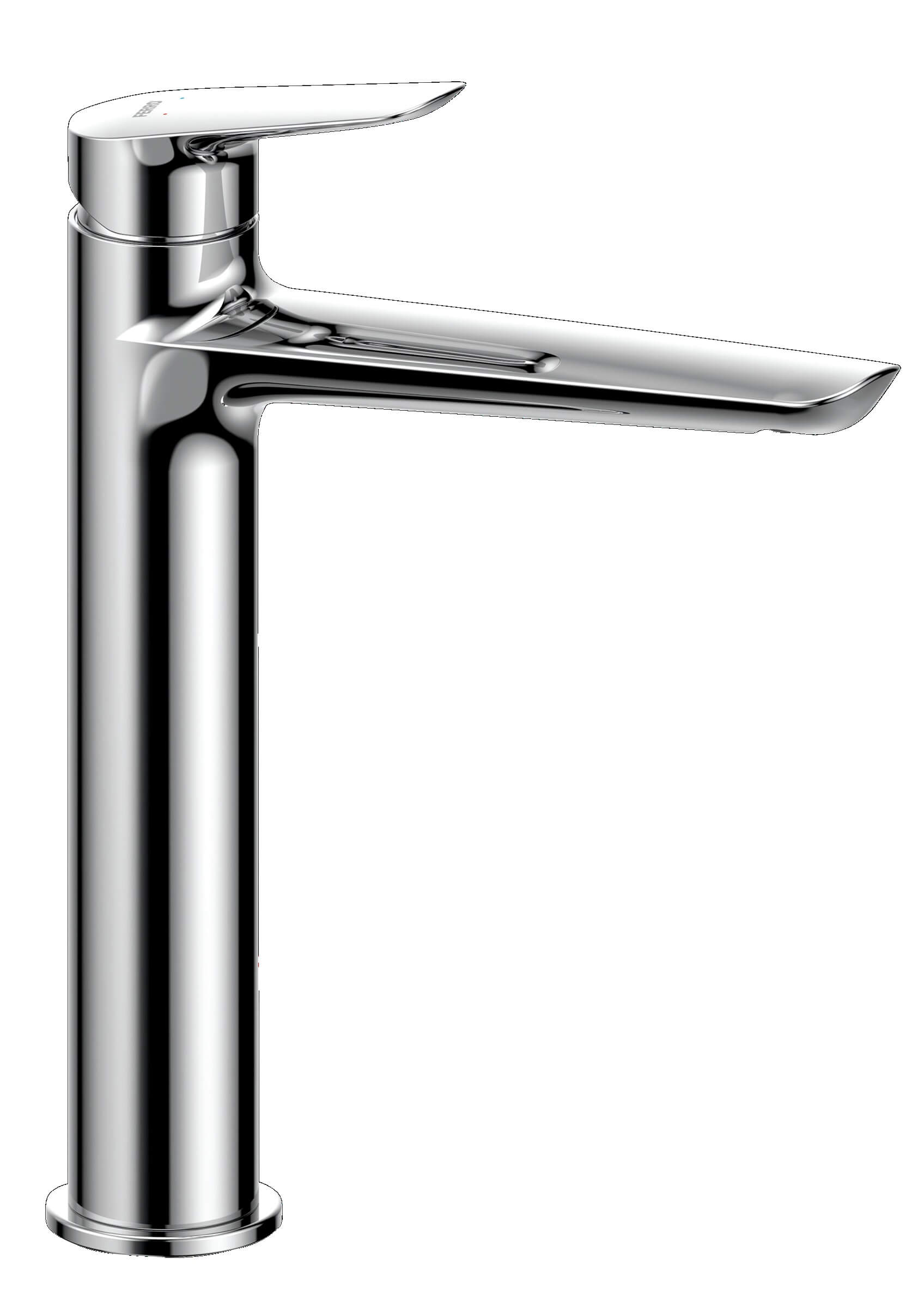 Ferro Themis grifo para lavabo de pie cromo BTH2L