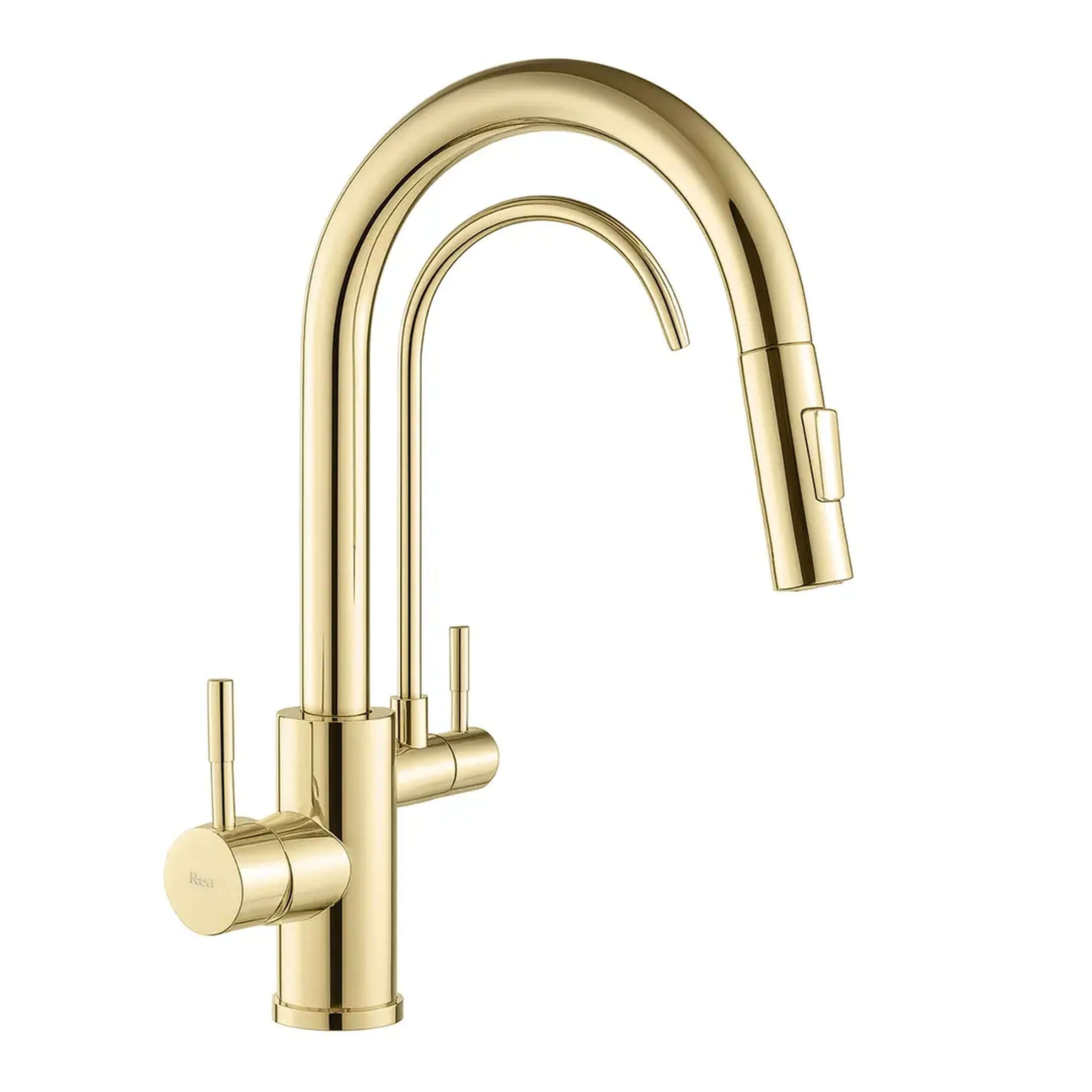 Rea Eco Fresh grifo de cocina de pie oro/oro arcaico REA-B8989