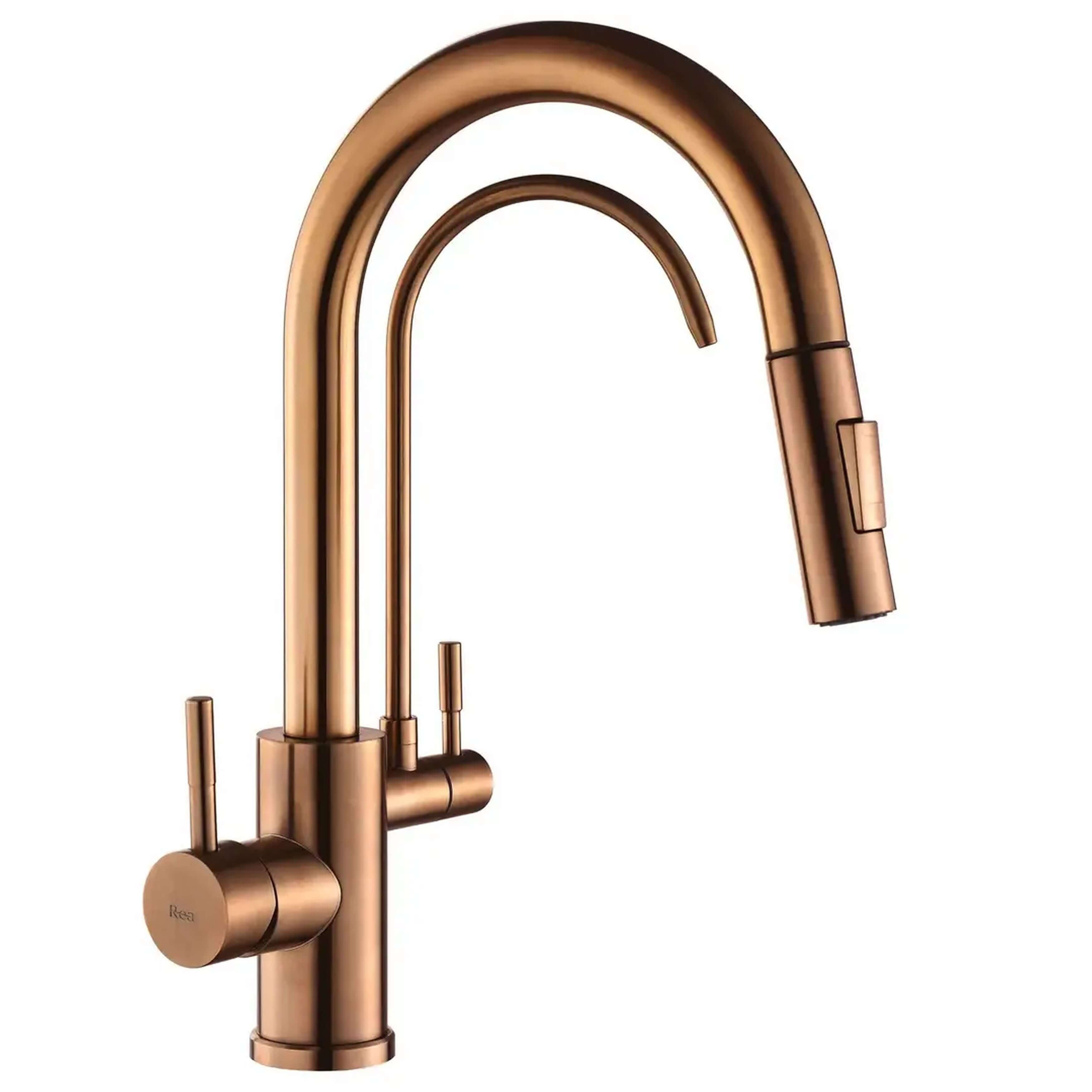 Rea Eco Fresh grifo de cocina con filtro de pie cobre REA-B7436