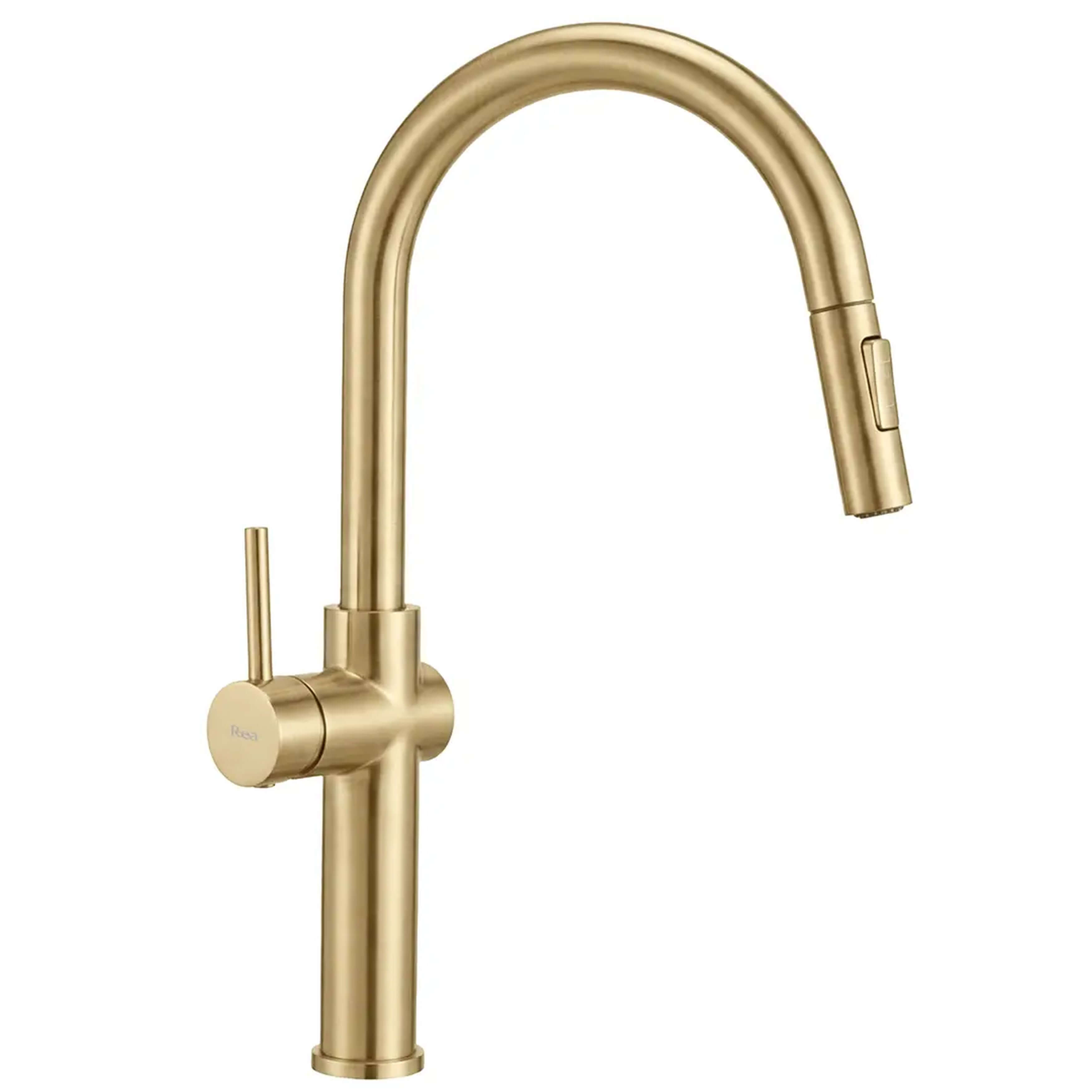 Rea Fresh grifo de cocina de pie oro/oro arcaico REA-B7201