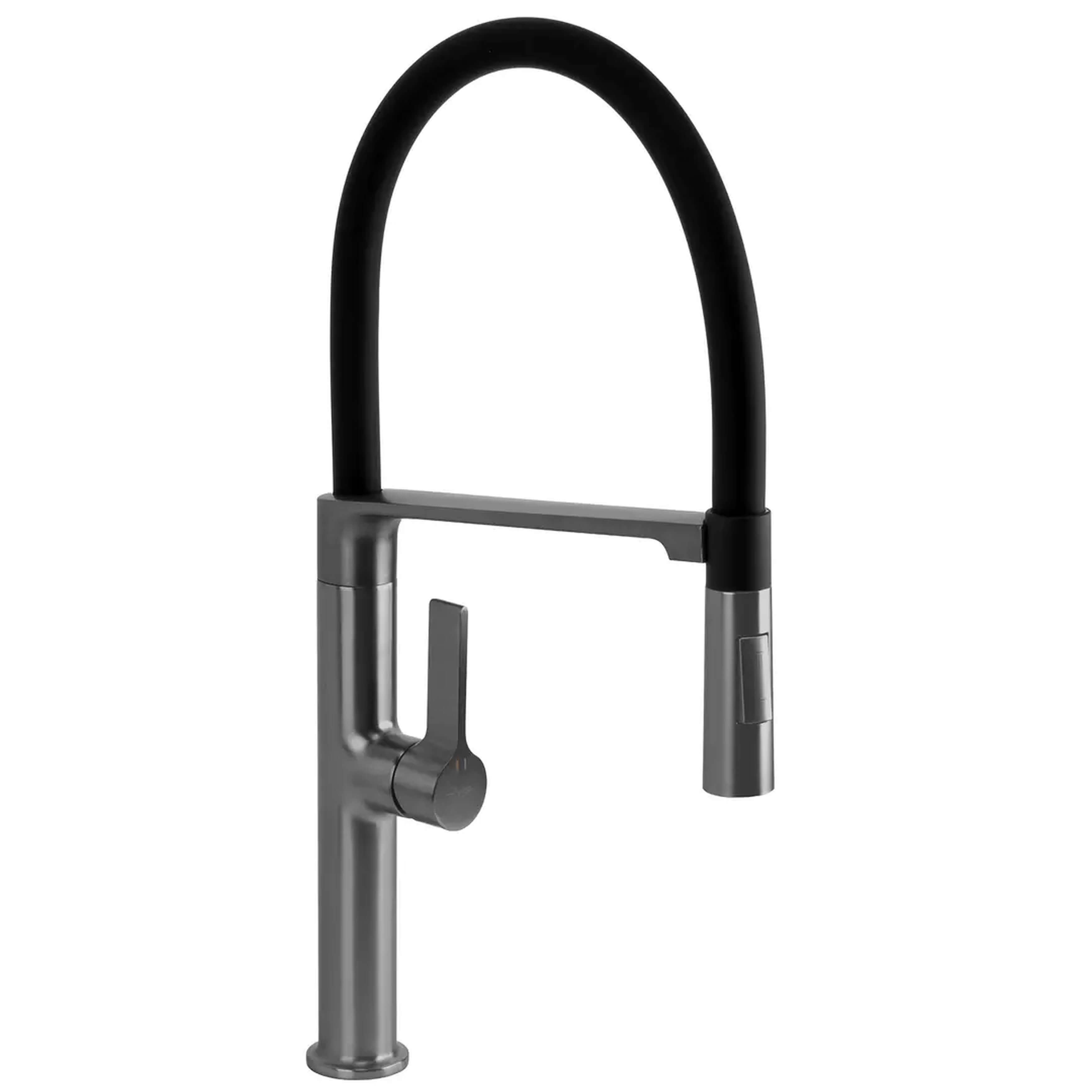 Rea Lago grifo de cocina de pie grafito/gris REA-B9335