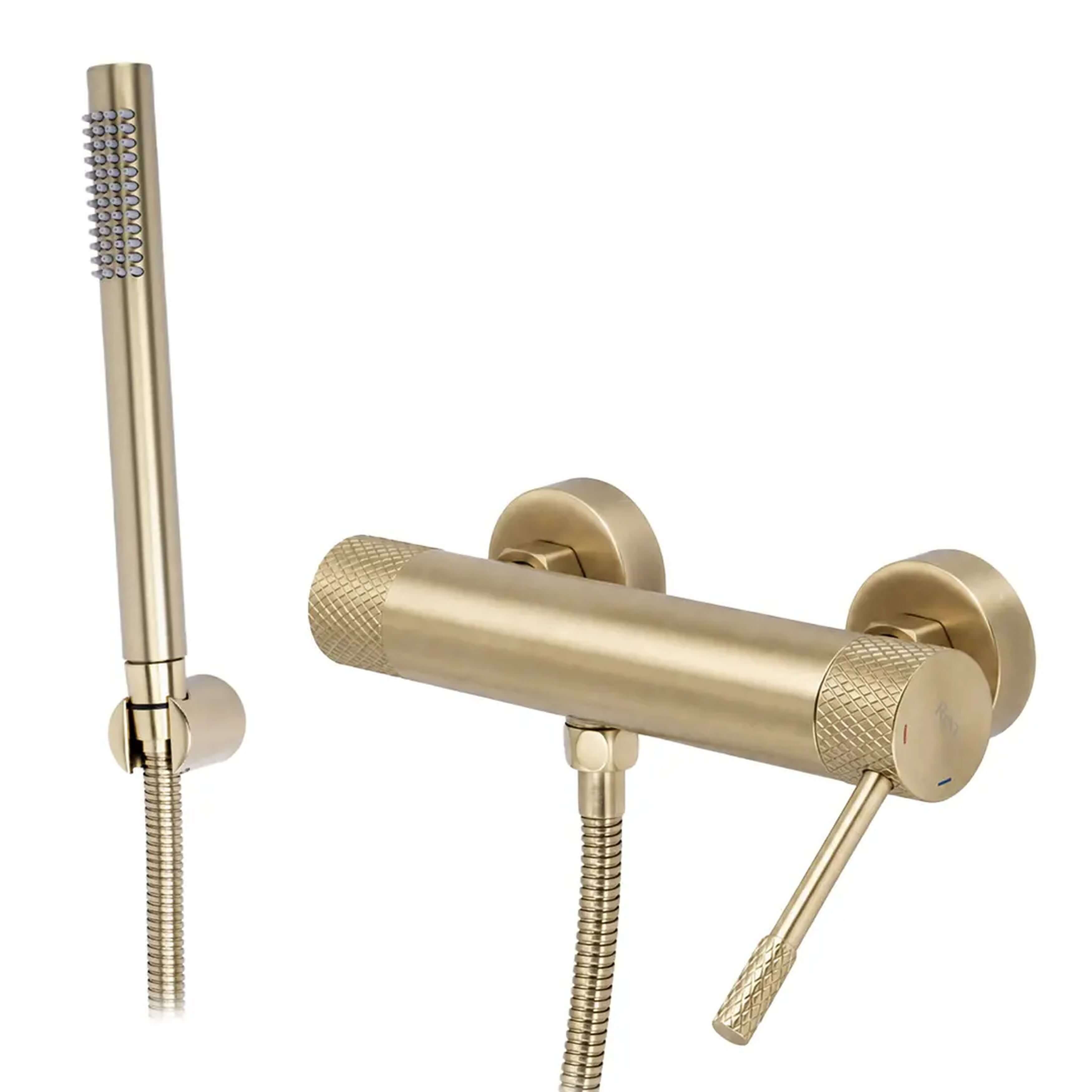 Rea Venti grifo para ducha a pared oro REA-B9792