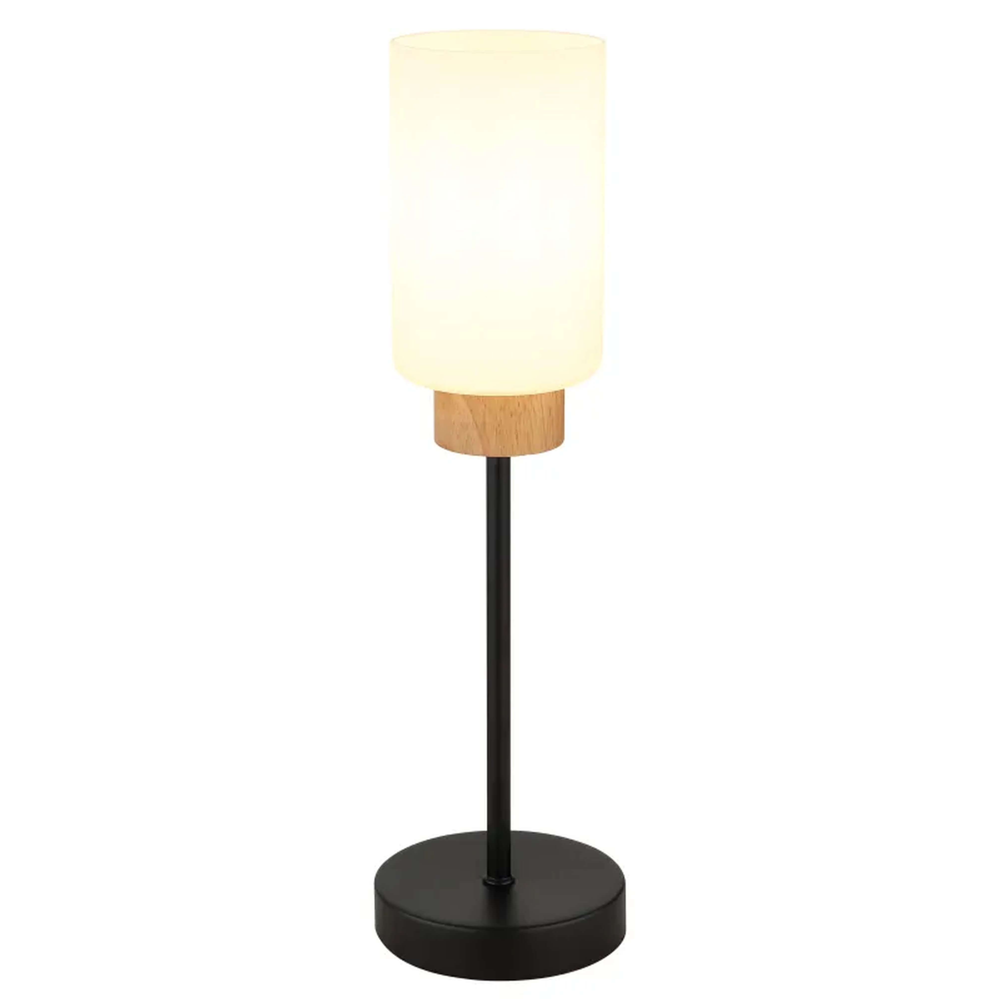 Globo Lighting Rowena lámpara de sobremesa 1x60 W blanco-negro 15977T