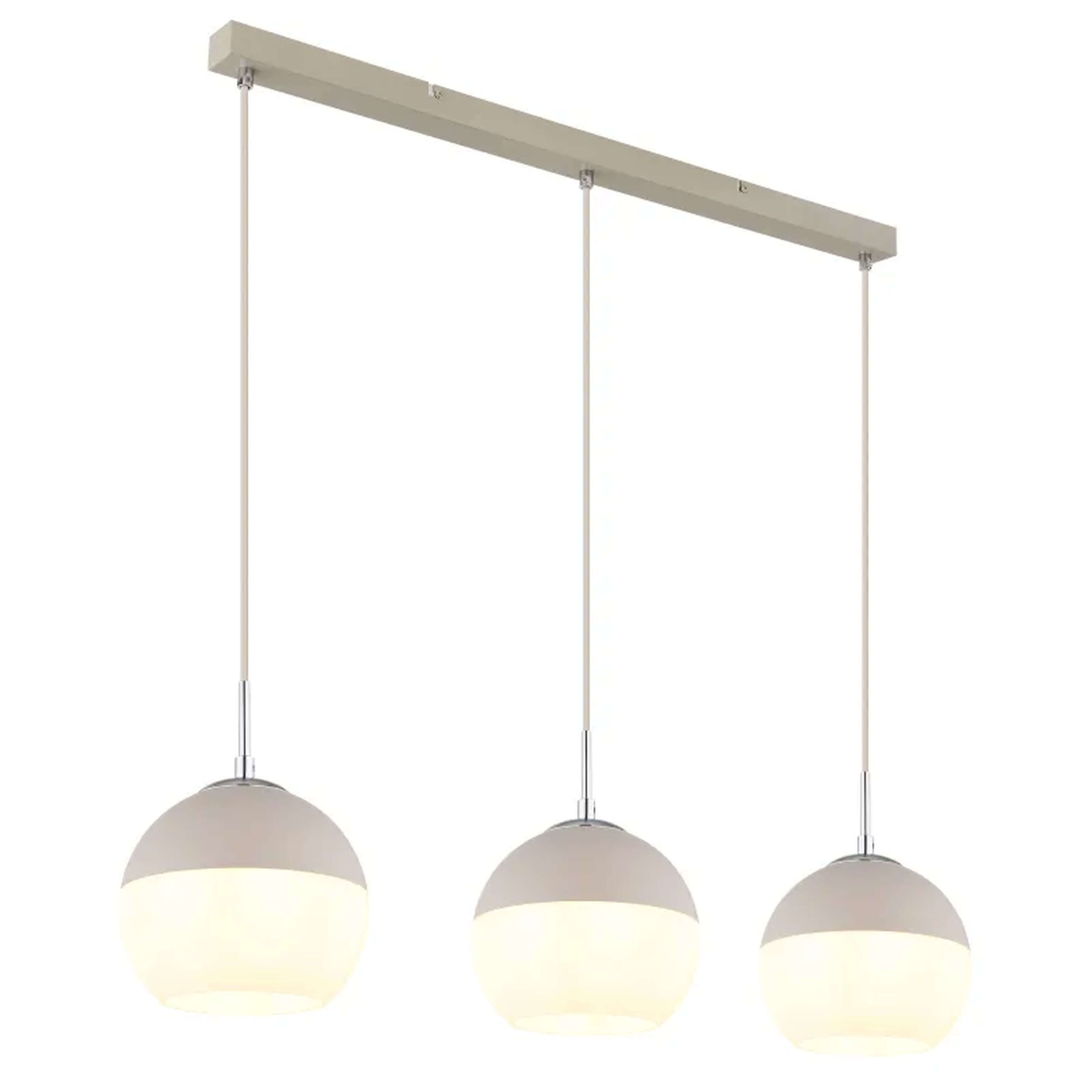 Globo Lighting Ragusa lámpara colgante 3x60 W arena 15999-3H