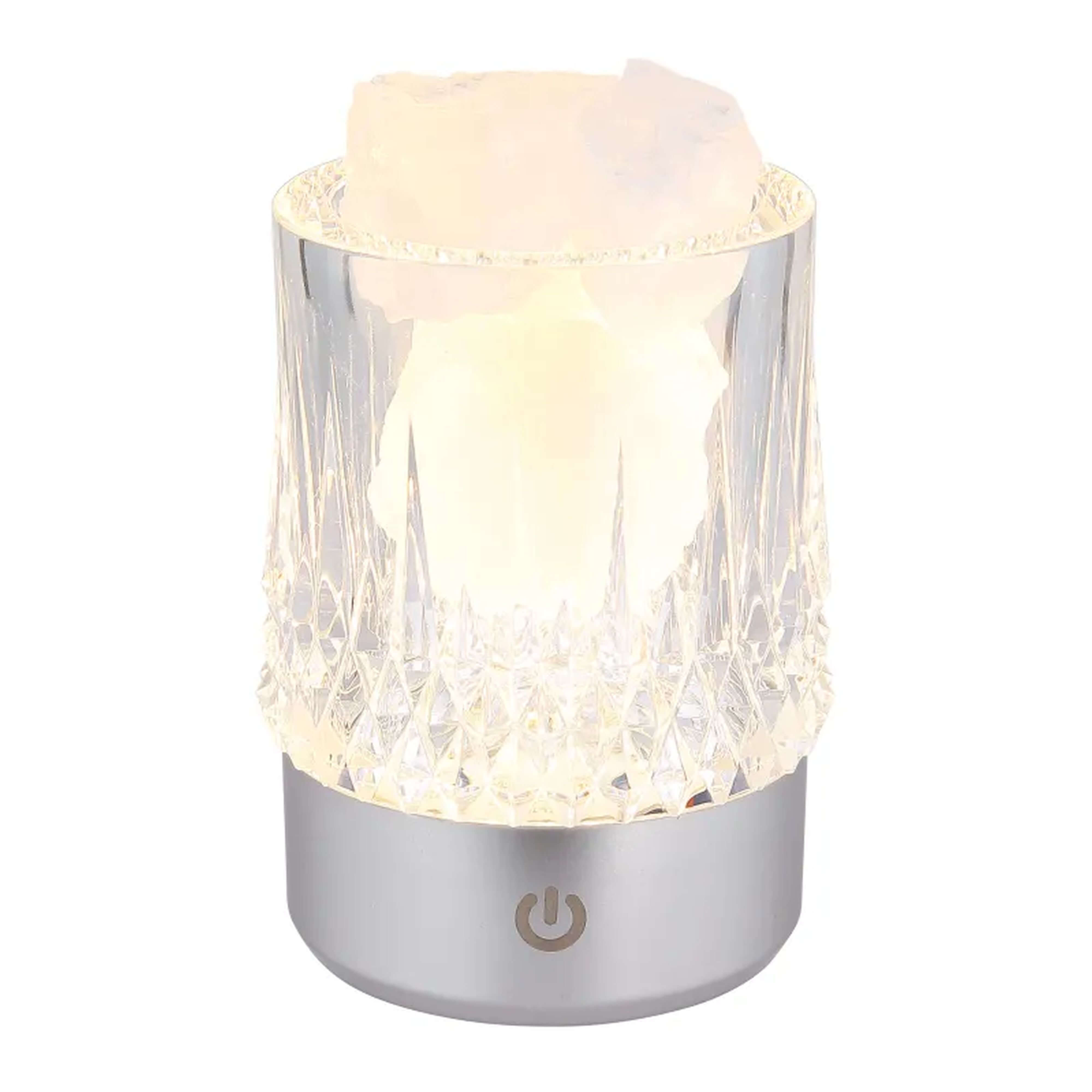 Globo Lighting Lizzy lámpara de sobremesa 1x1 W transparente-plata 21044S
