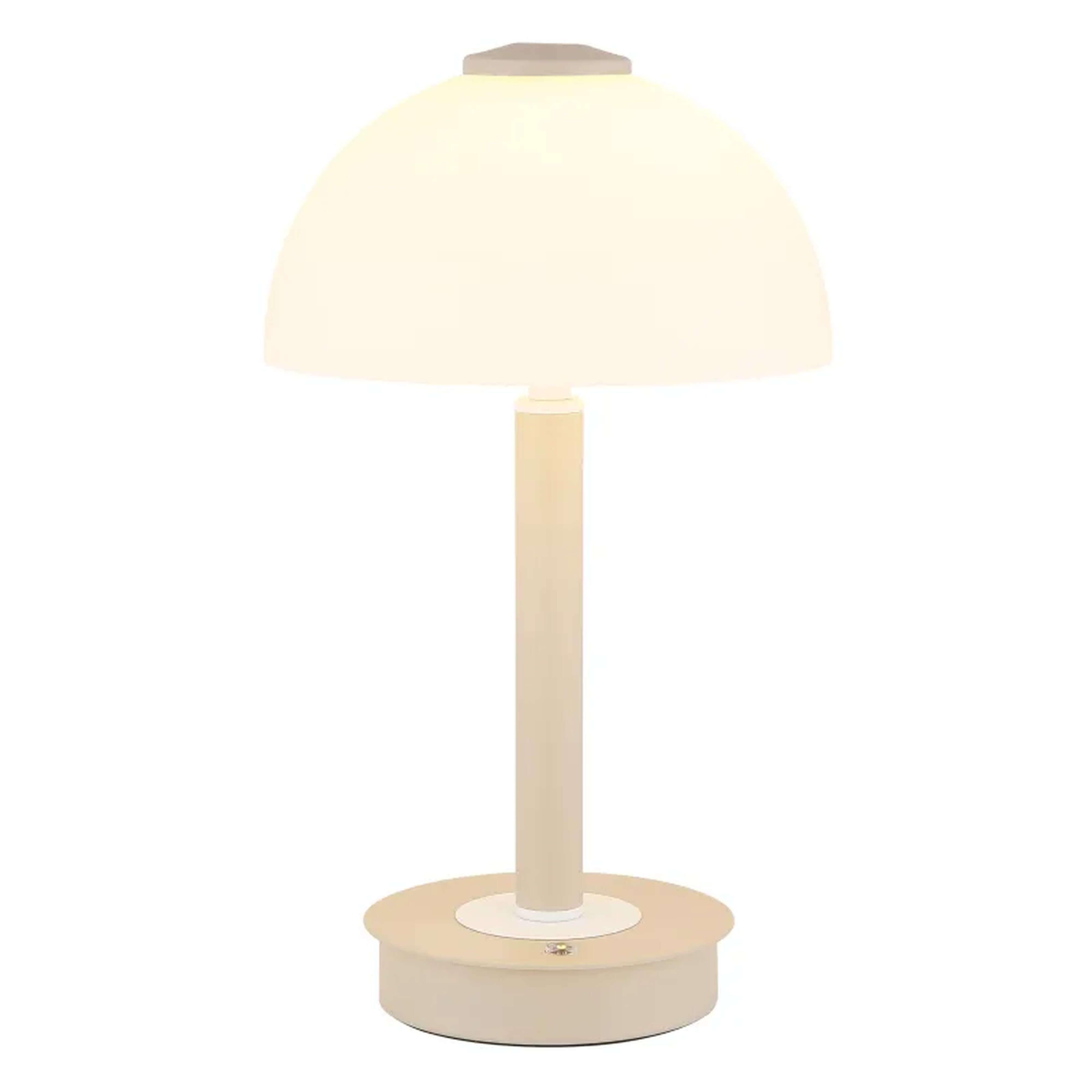 Globo Lighting Uldin lámpara de sobremesa 1x W blanco-arena 21953SA