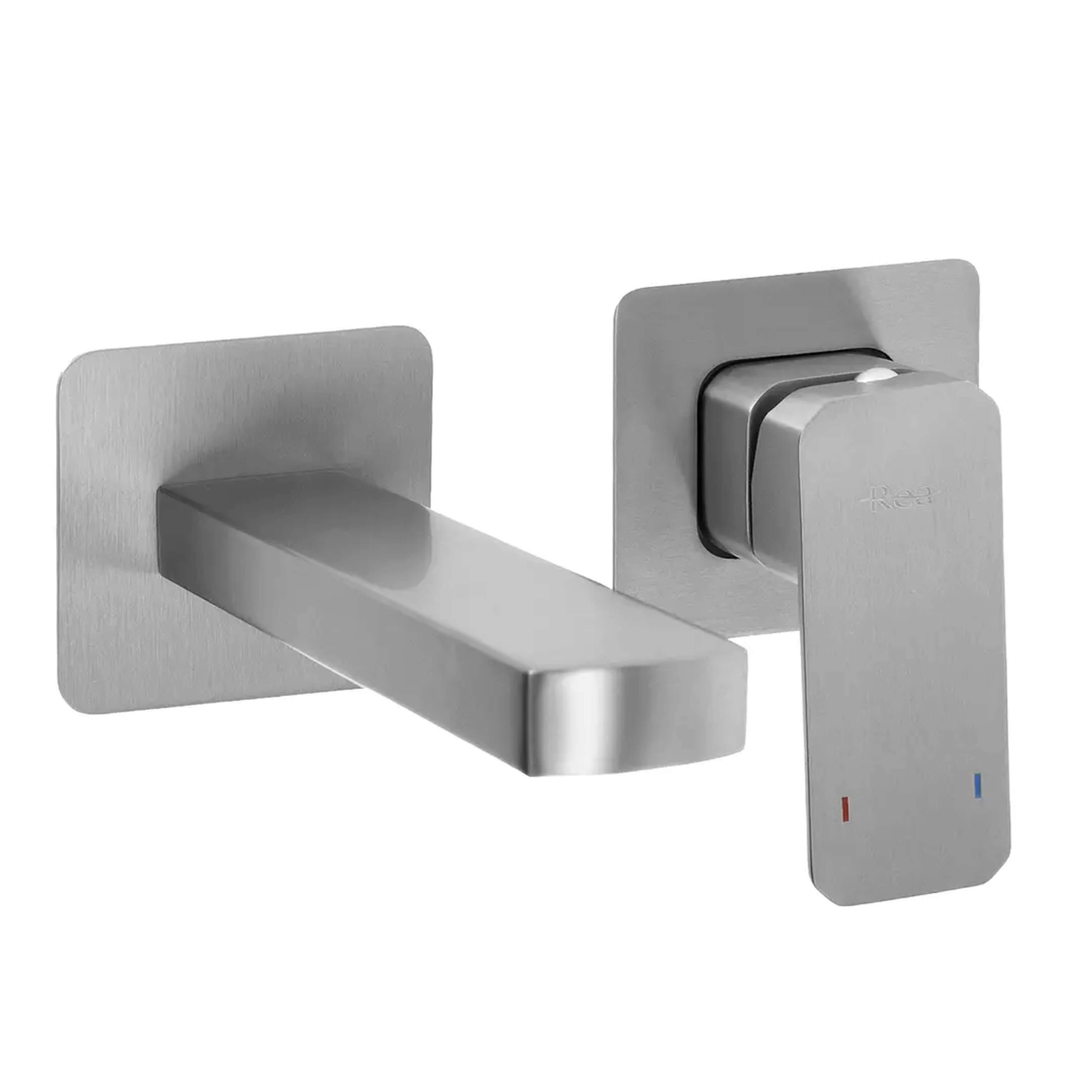 Rea Arlo grifo para lavabo empotrado níquel REA-B5610