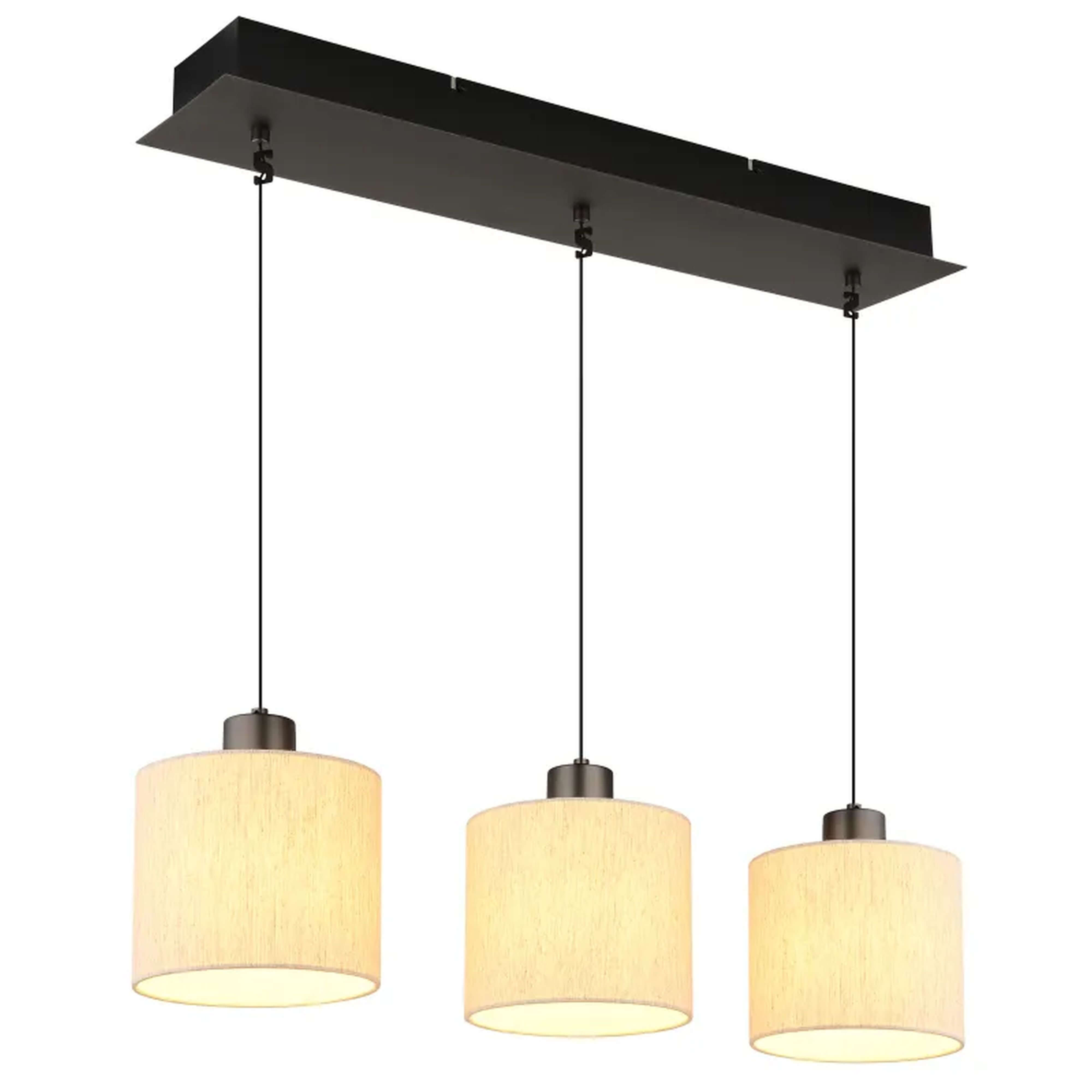 Globo Lighting Thea lámpara colgante 3x24 W beige 31540308