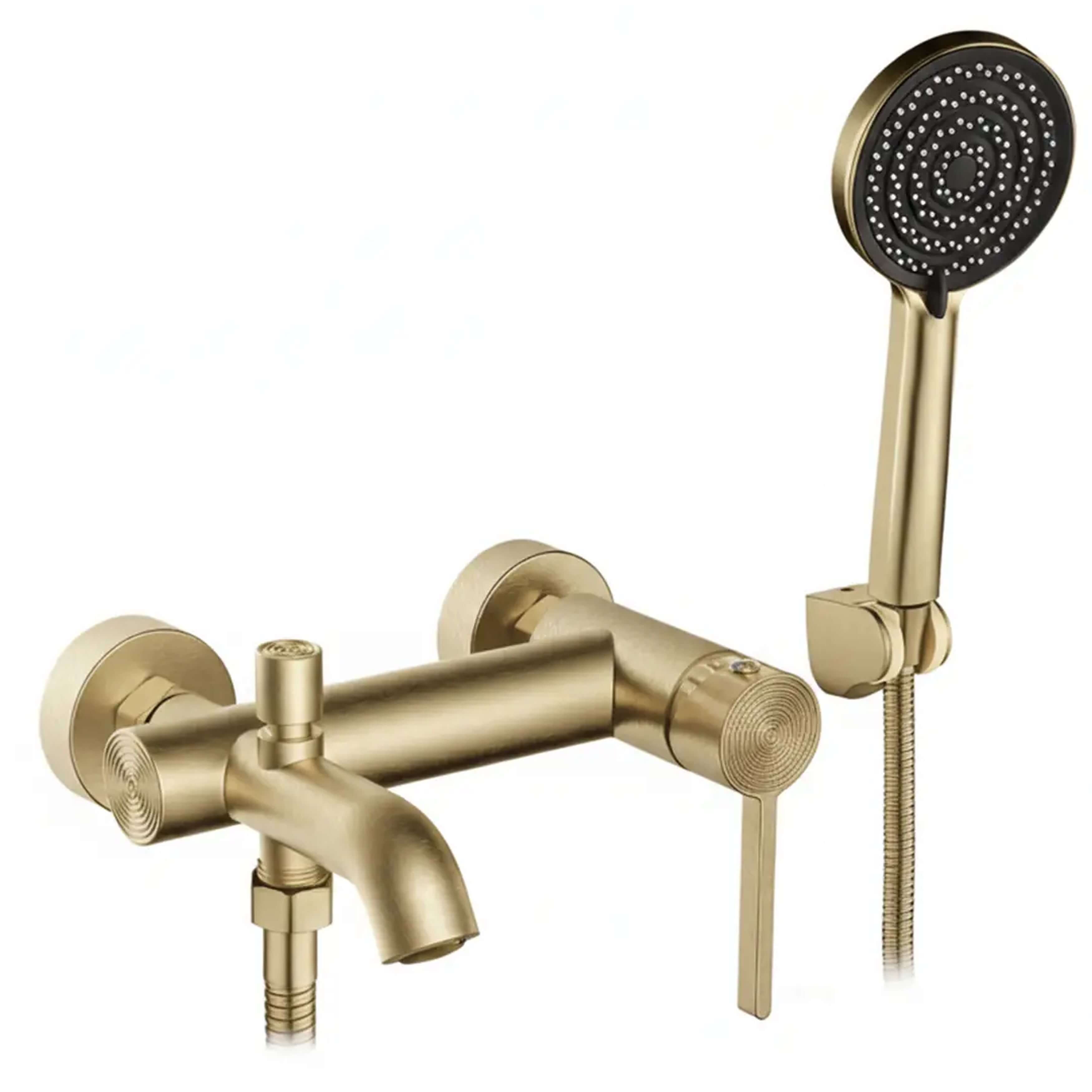 Rea Foster grifo de bañera y ducha a pared oro REA-B6445