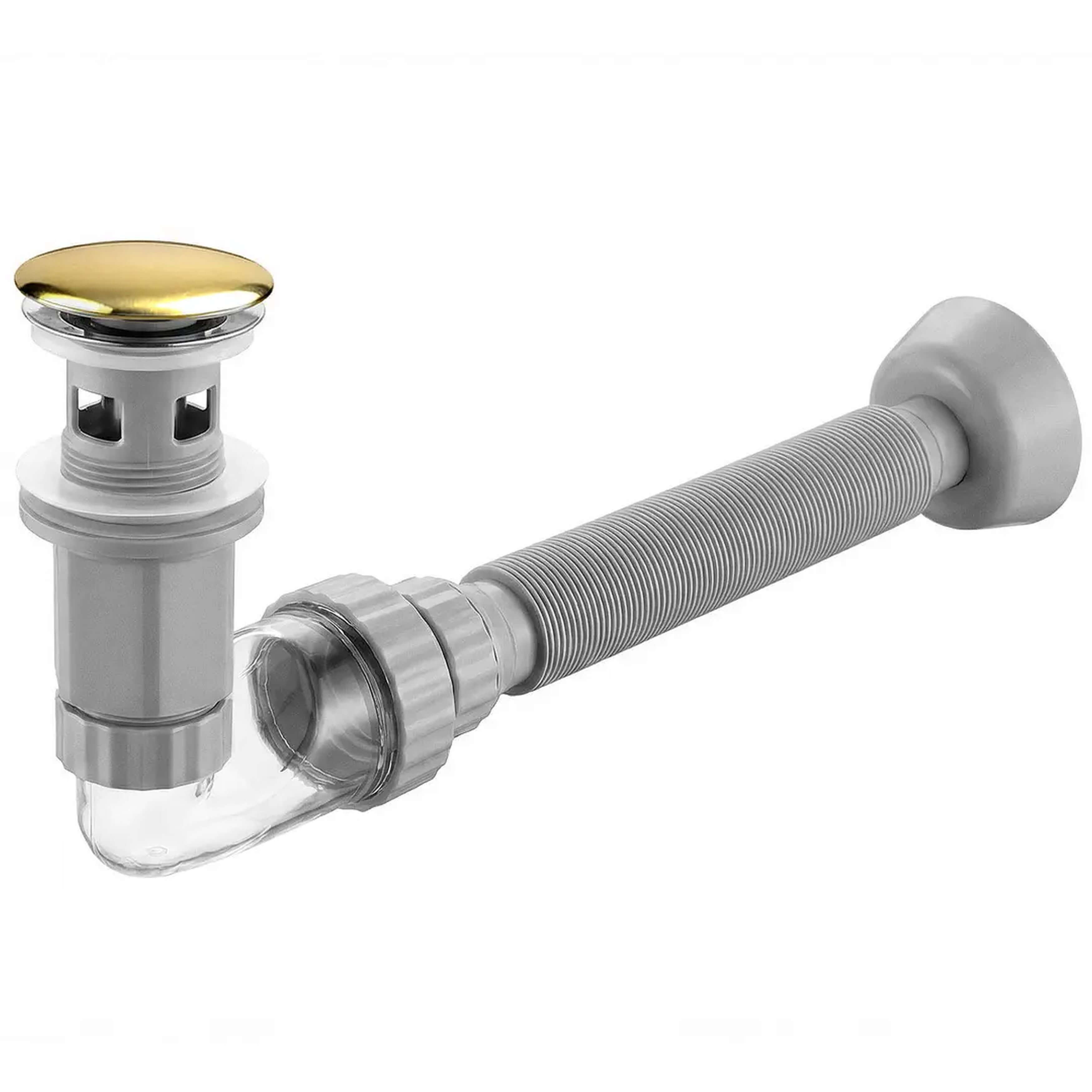 Rea Flow sifón de lavabo oro REA-A9491