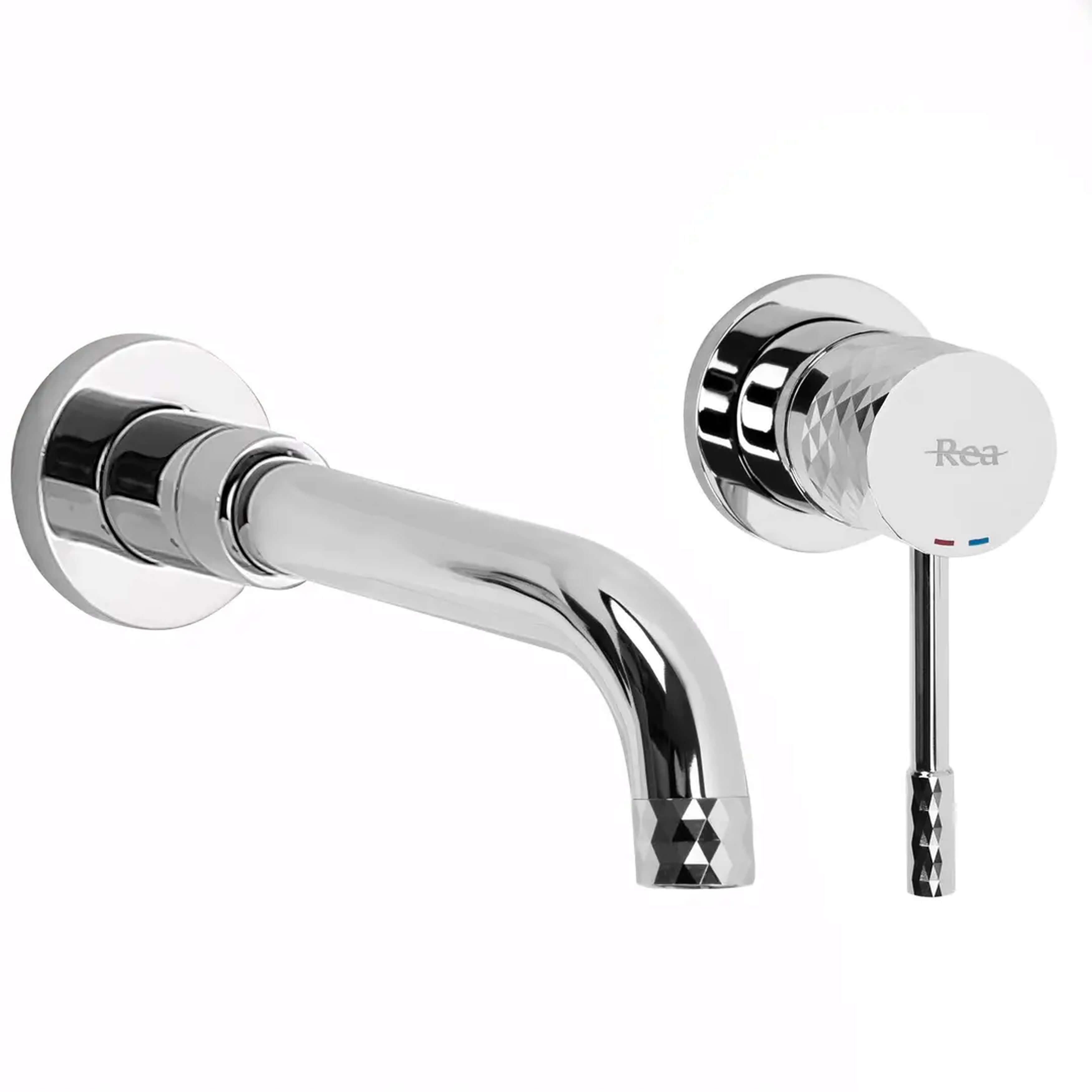 Rea Lungo grifo para lavabo empotrado cromo REA-B6382