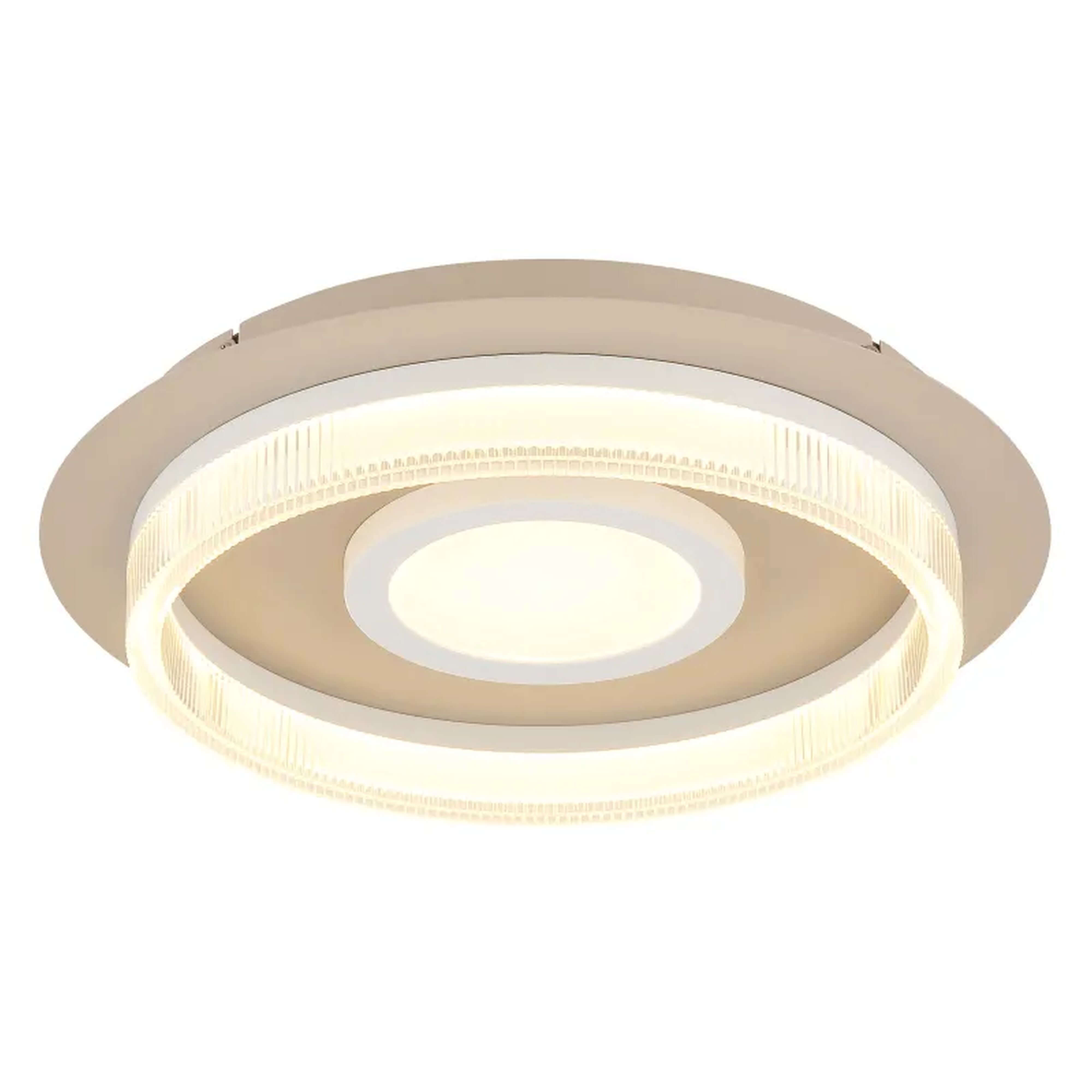 Globo Lighting Zara lámpara de techo 2x24 W blanco 48046D1