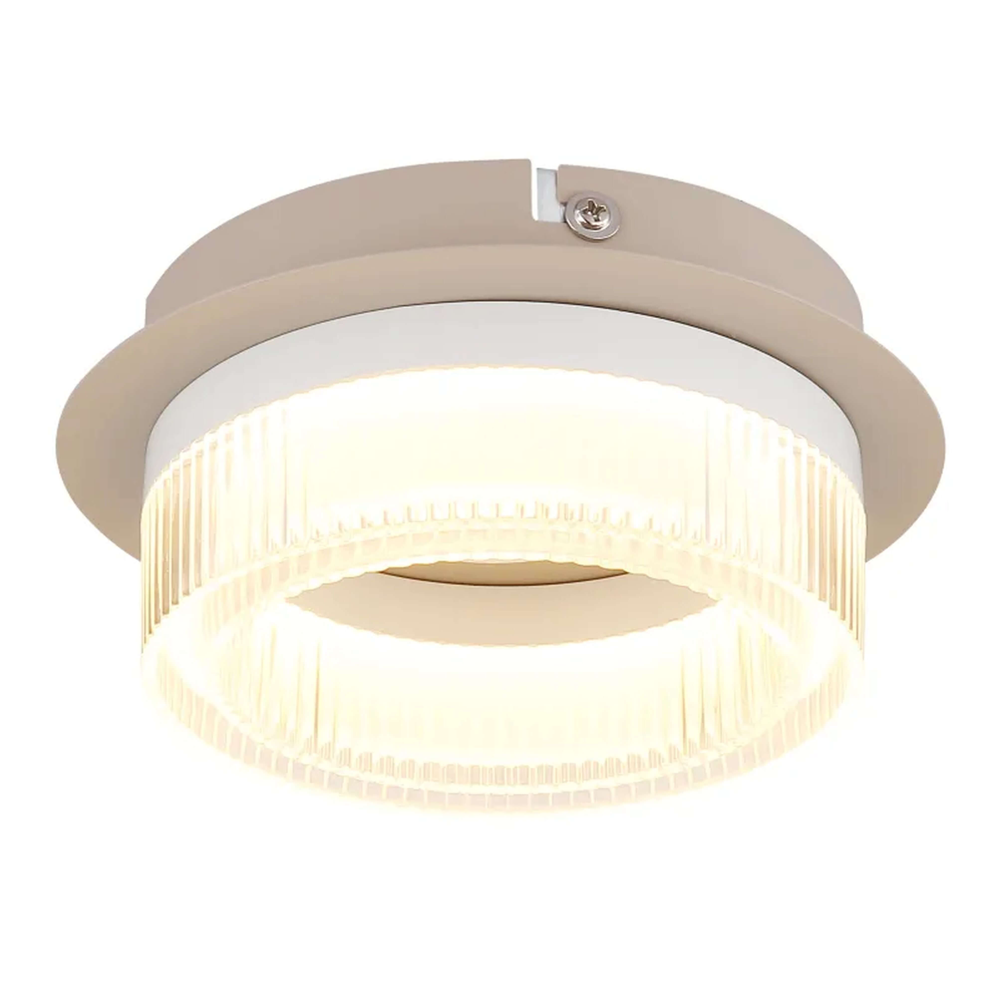 Globo Lighting Zara lámpara de techo 1x8 W blanco 48046D