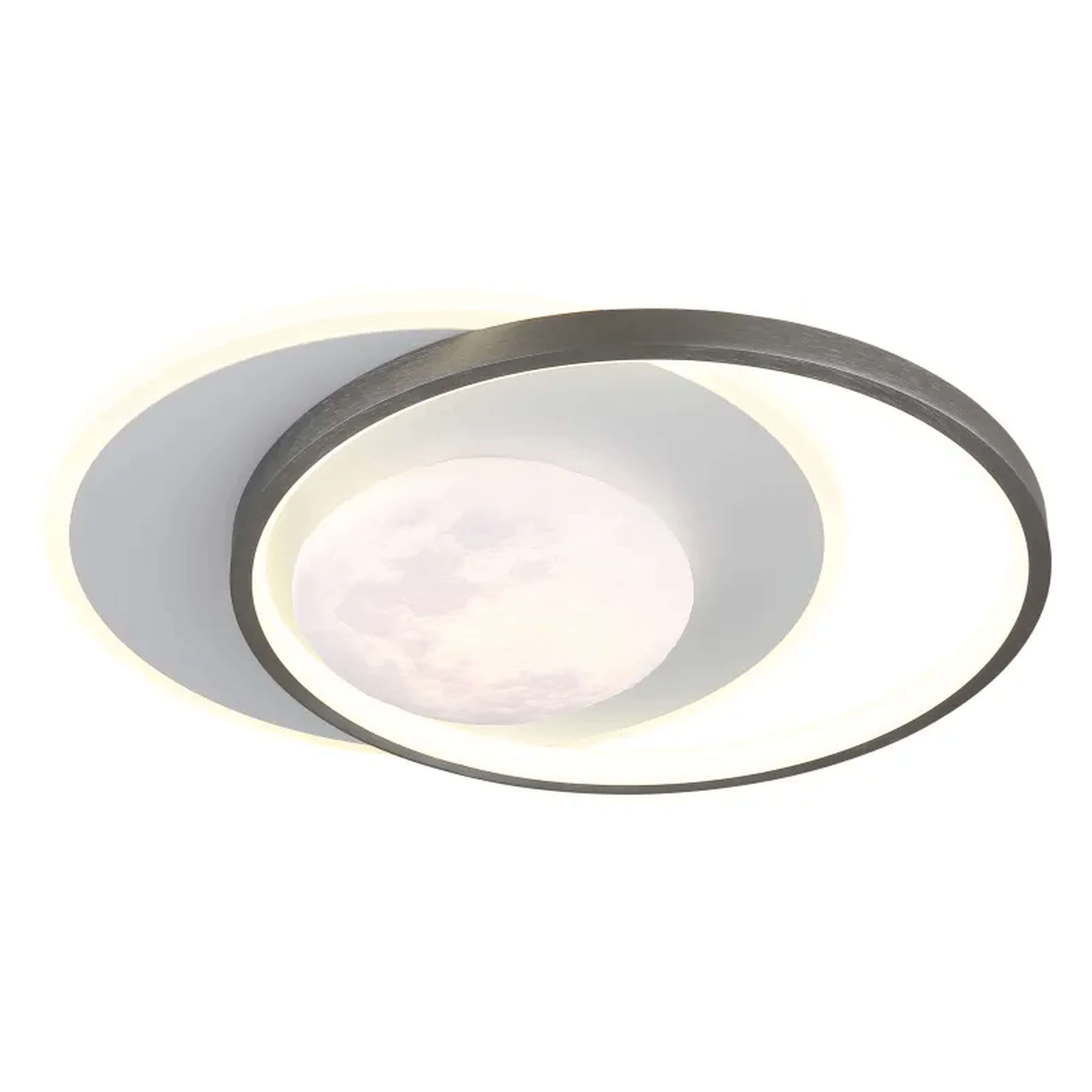 Globo Lighting Moon lámpara de techo 2x30 W blanco-negro 41785