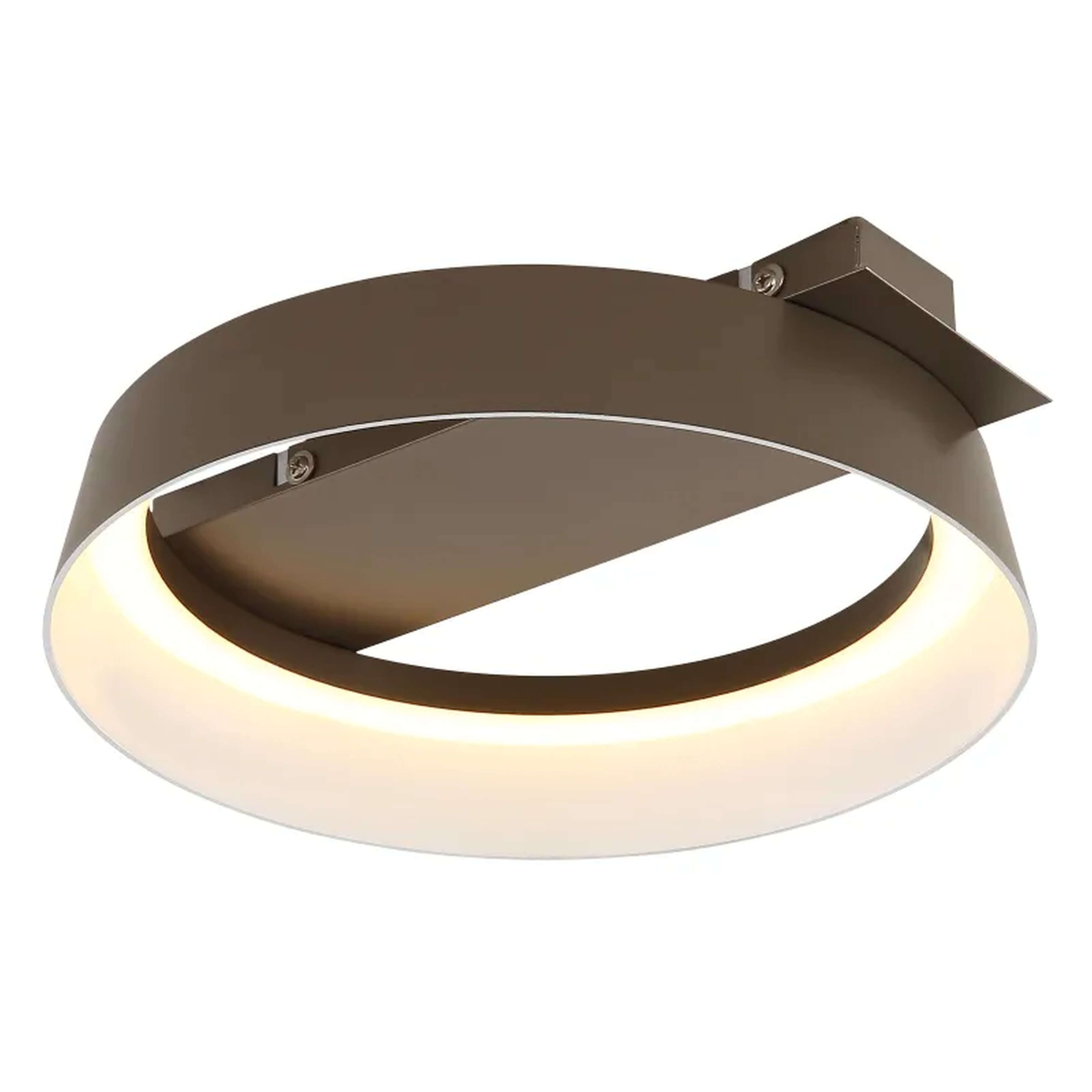 Globo Lighting Syrakus lámpara de techo 1x12 W marrón 48048D