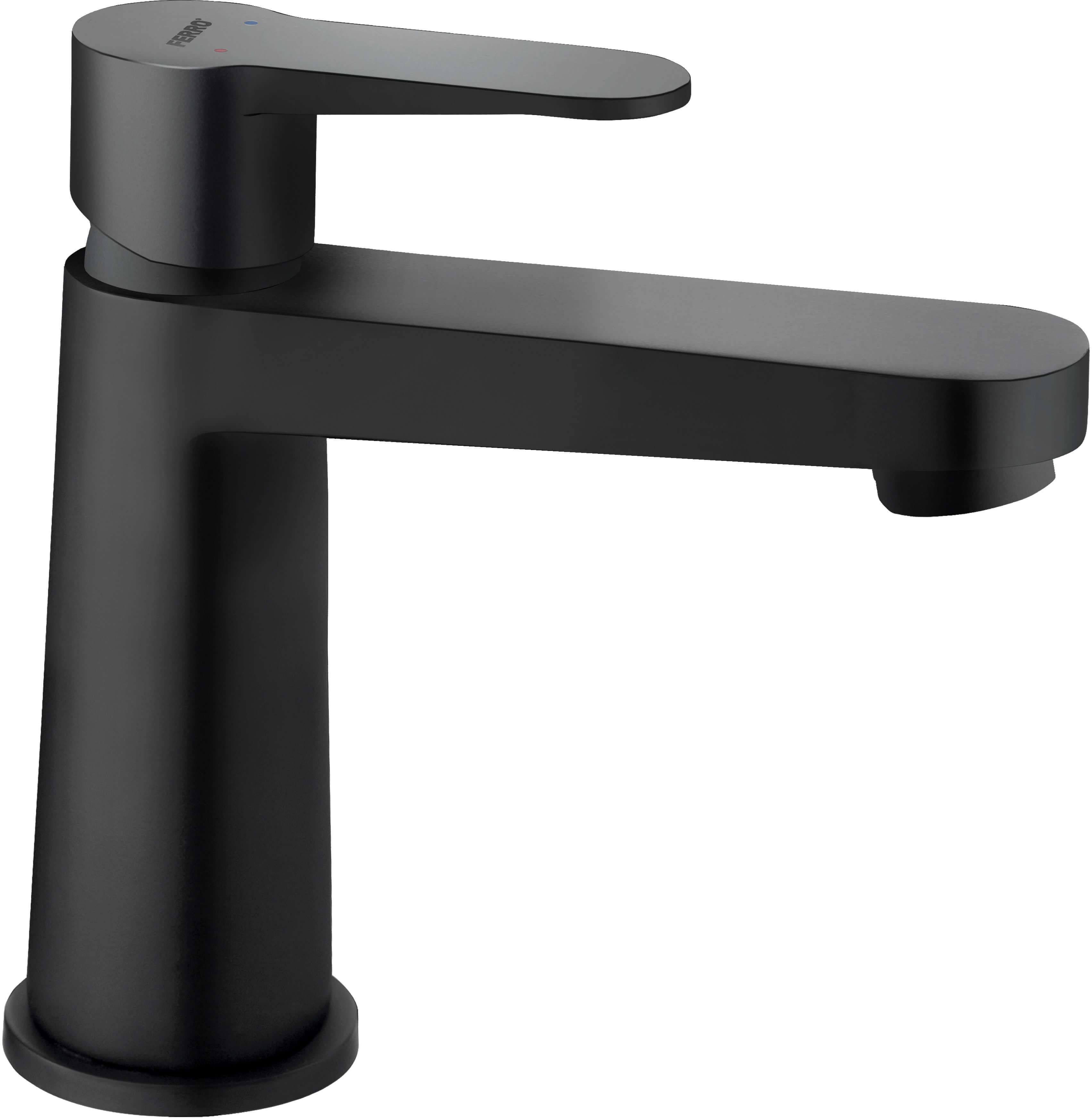 Ferro Nostris grifo para lavabo de pie negro BNS2BL