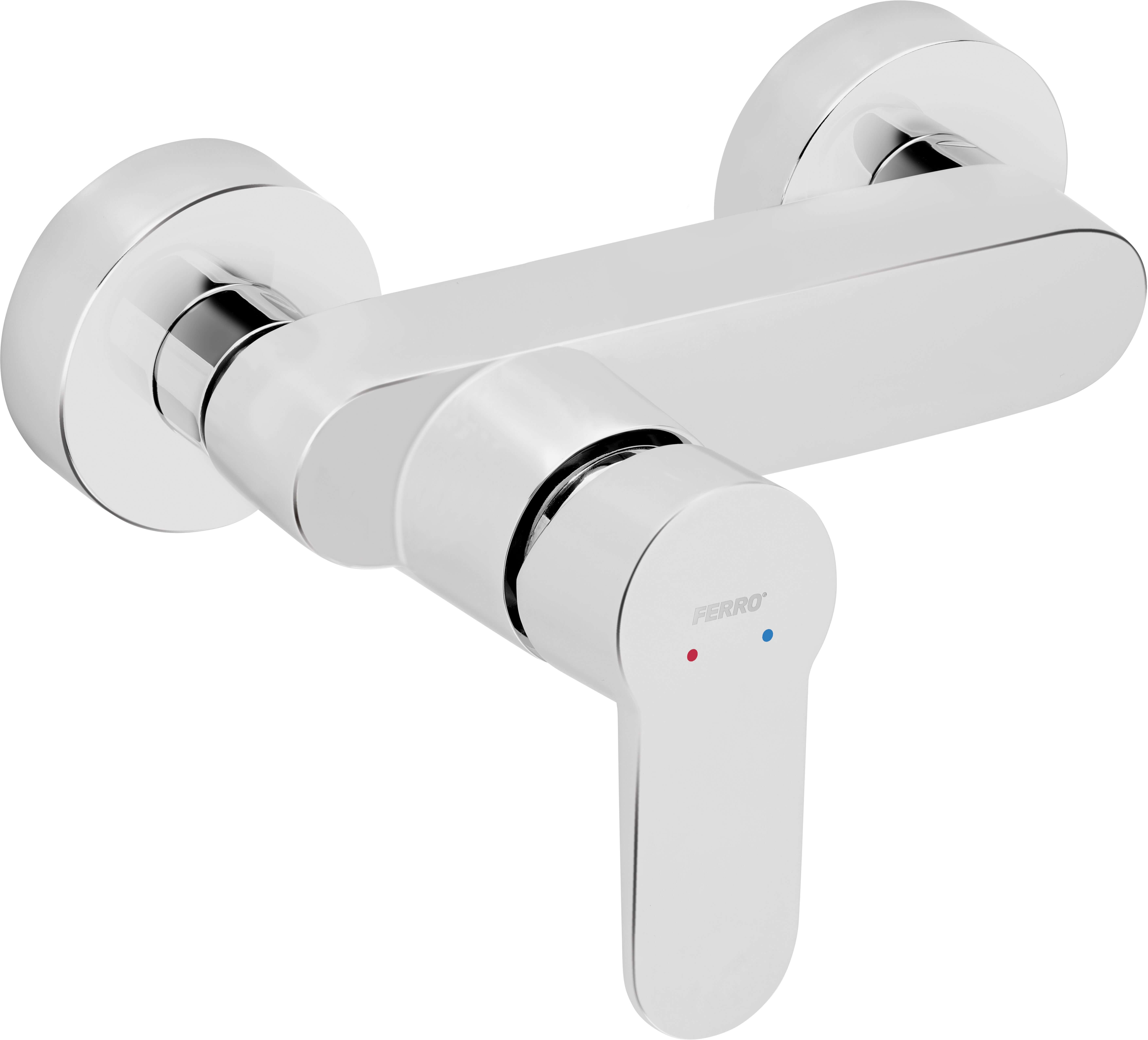 Ferro Nostris grifo para ducha a pared cromo BNS7