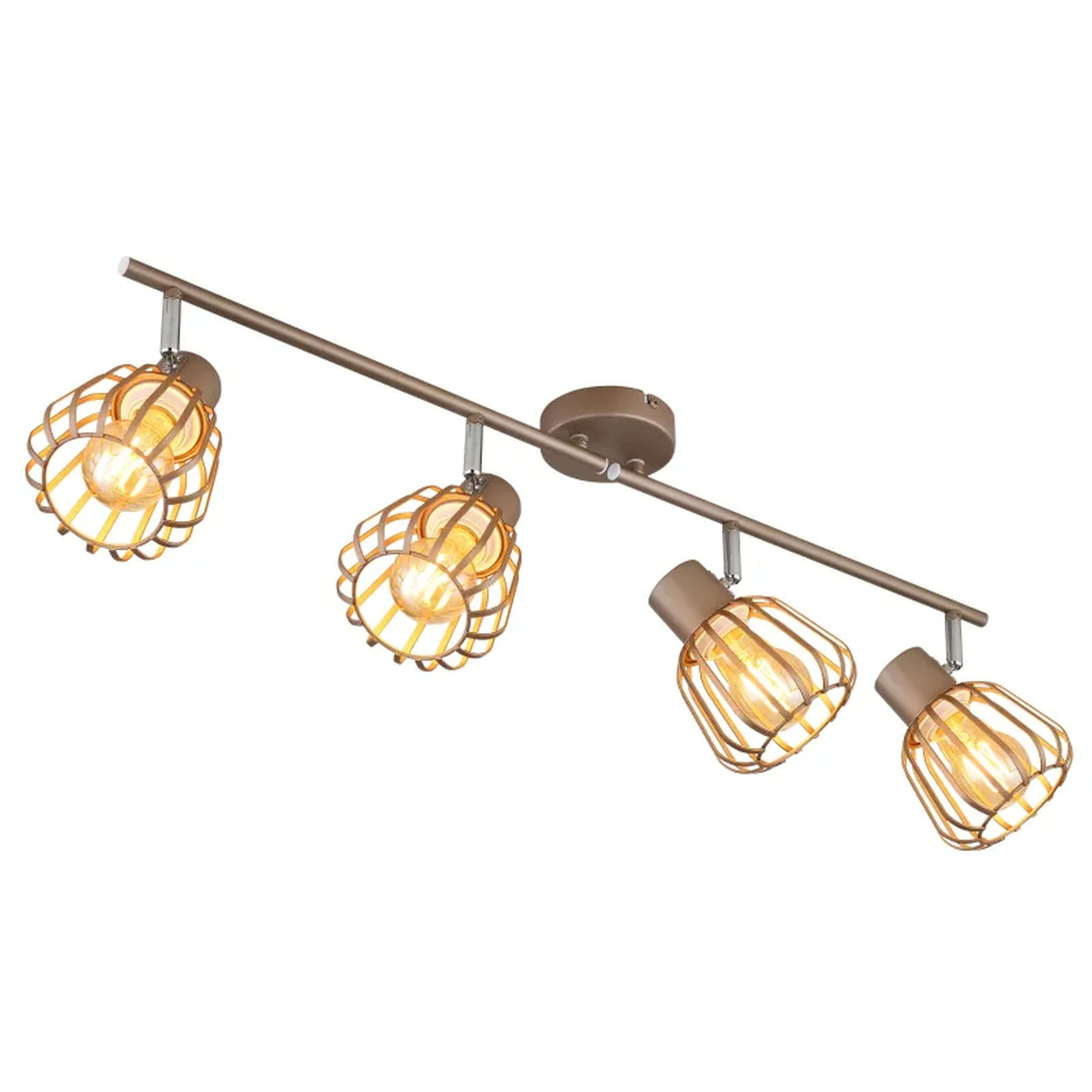 Globo Lighting Olin lámpara de techo 4x40 W marrón 54663-4