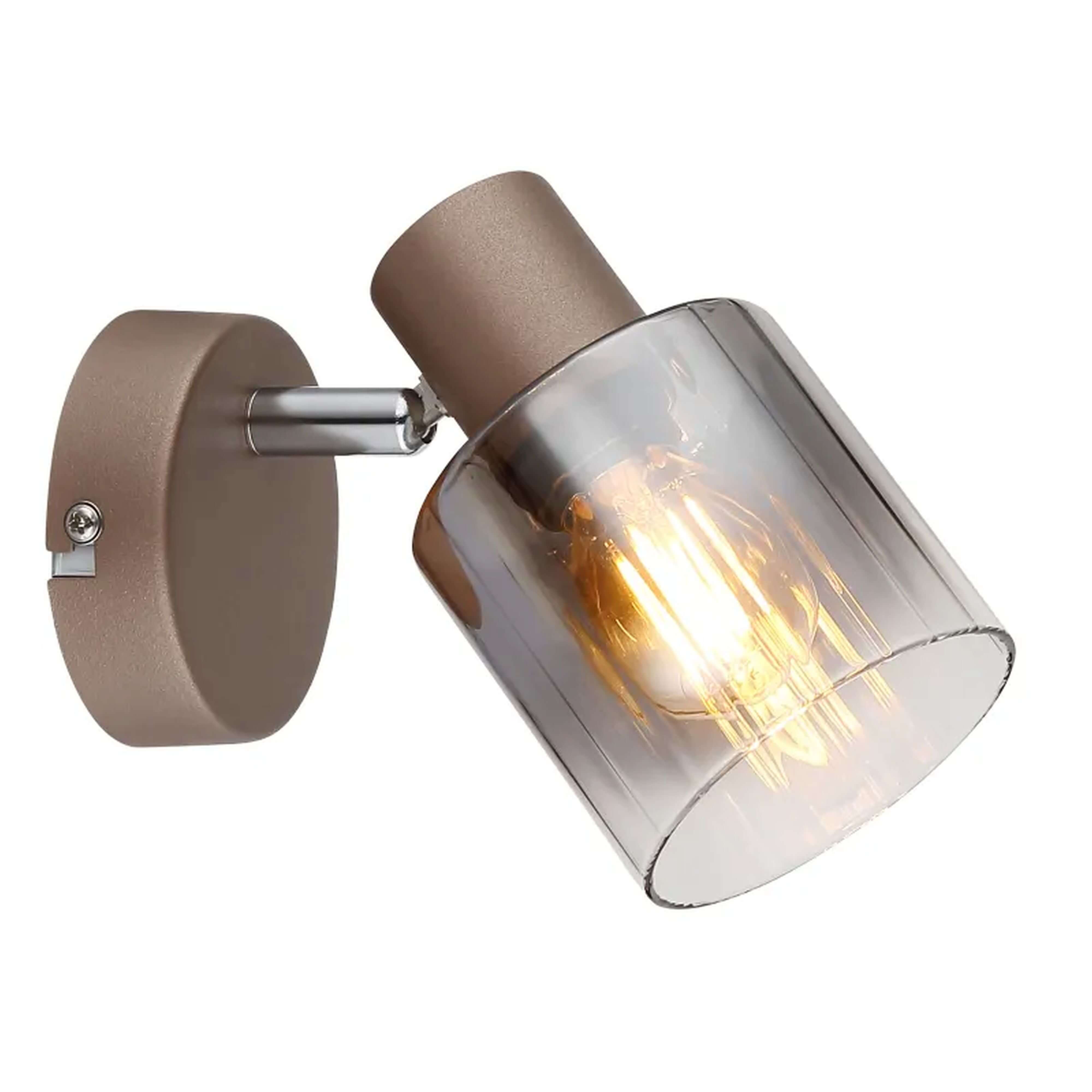 Globo Lighting Walton lámpara de pared 1x40 W ahumado 54318-1