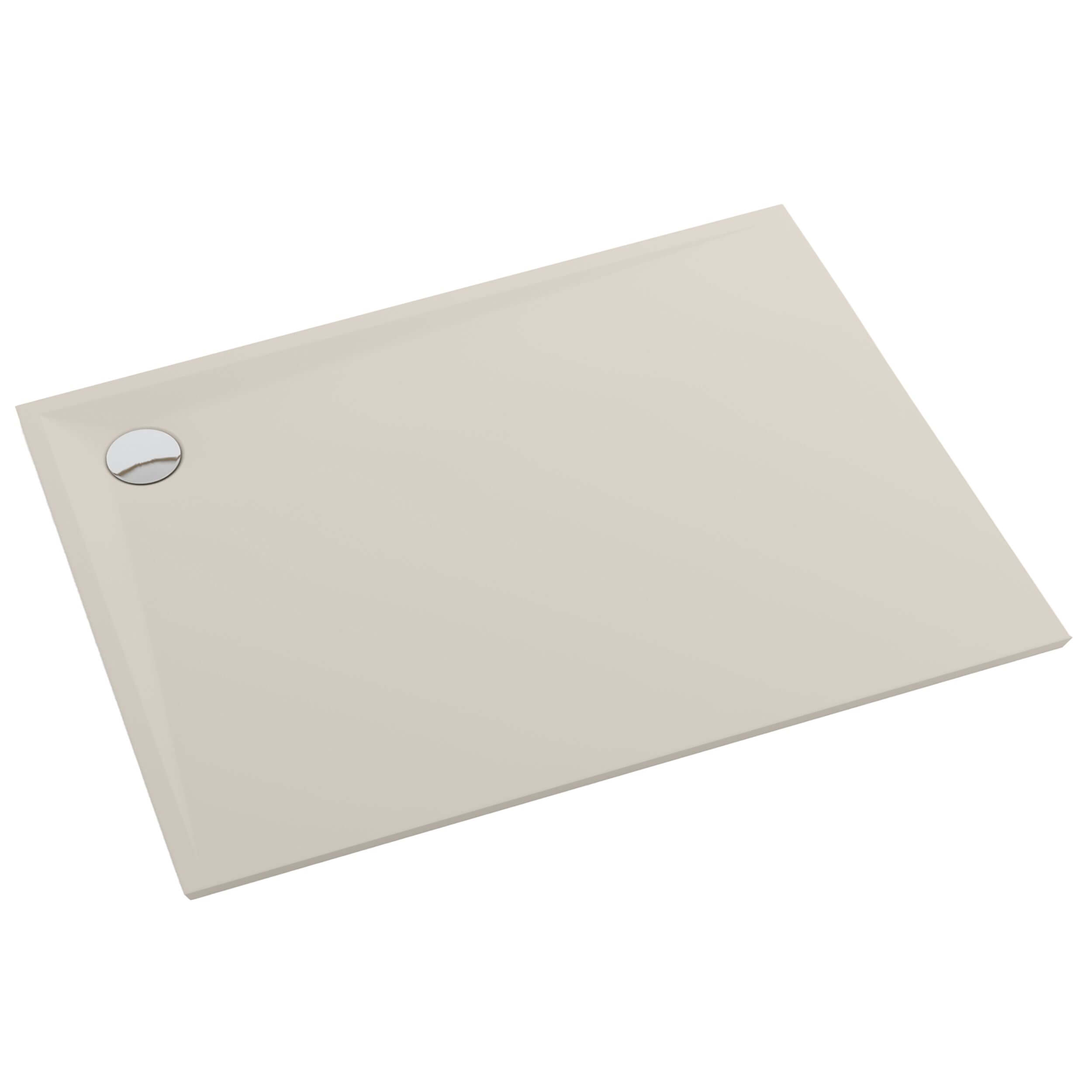 Schedpol Etrusco Cashmere Mat plato de ducha rectangular 100x70 cm beige 3.475/PK/MG