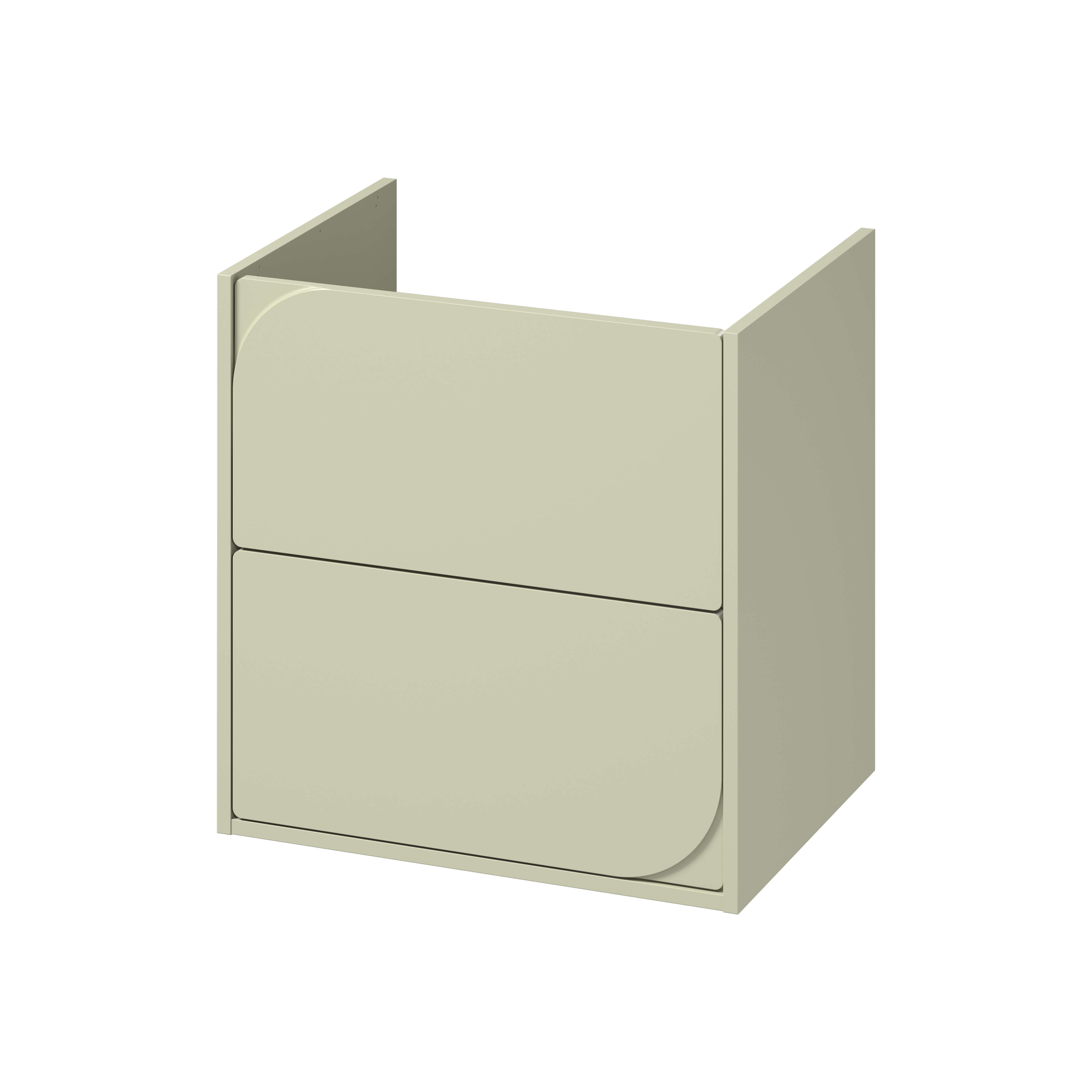 Cersanit Crea II armario 59.4x44.7x62.1 cm suspendido, para lavabo verde S1058-030