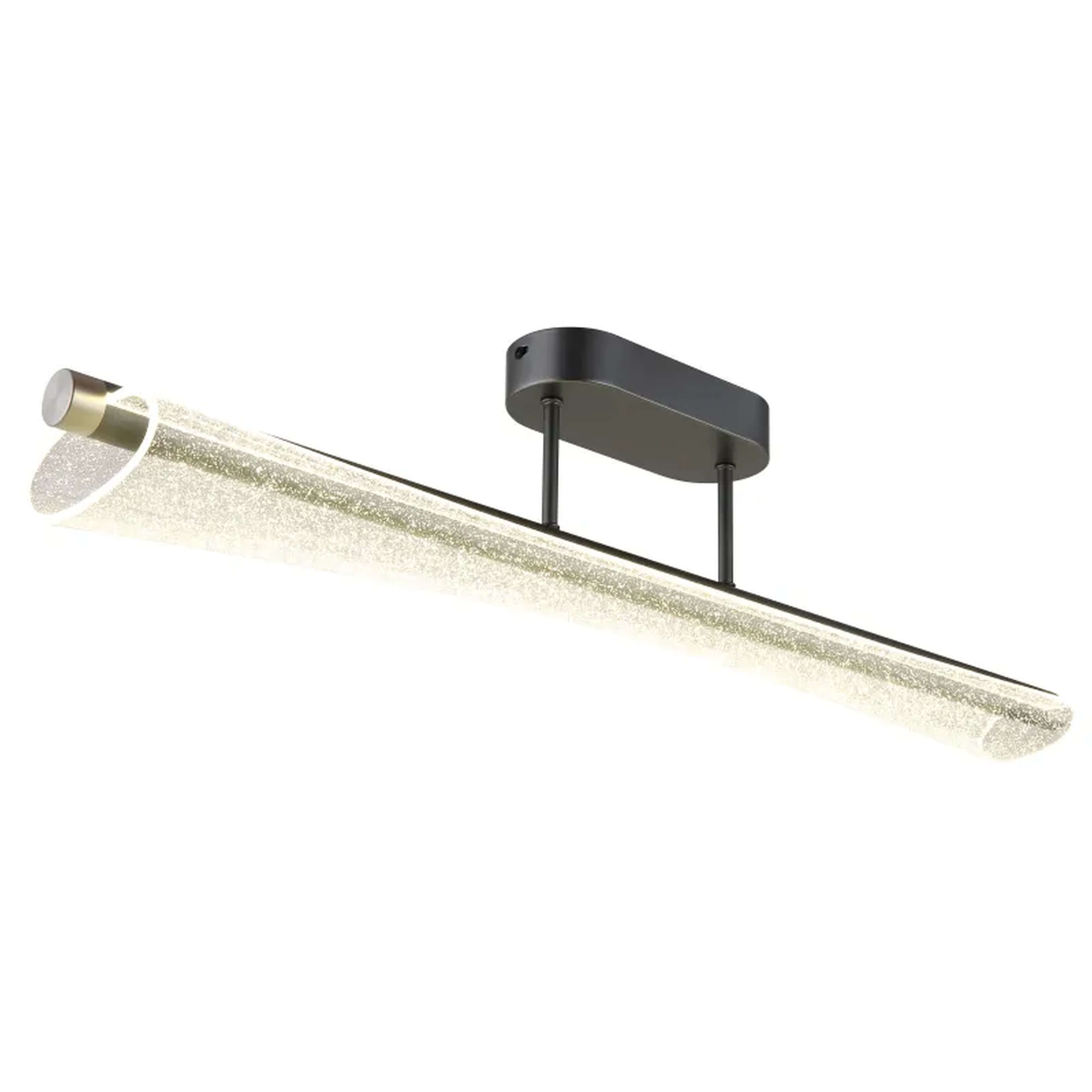 Globo Lighting Malinda lámpara de techo 1x28 W transparente-antracita 68256D