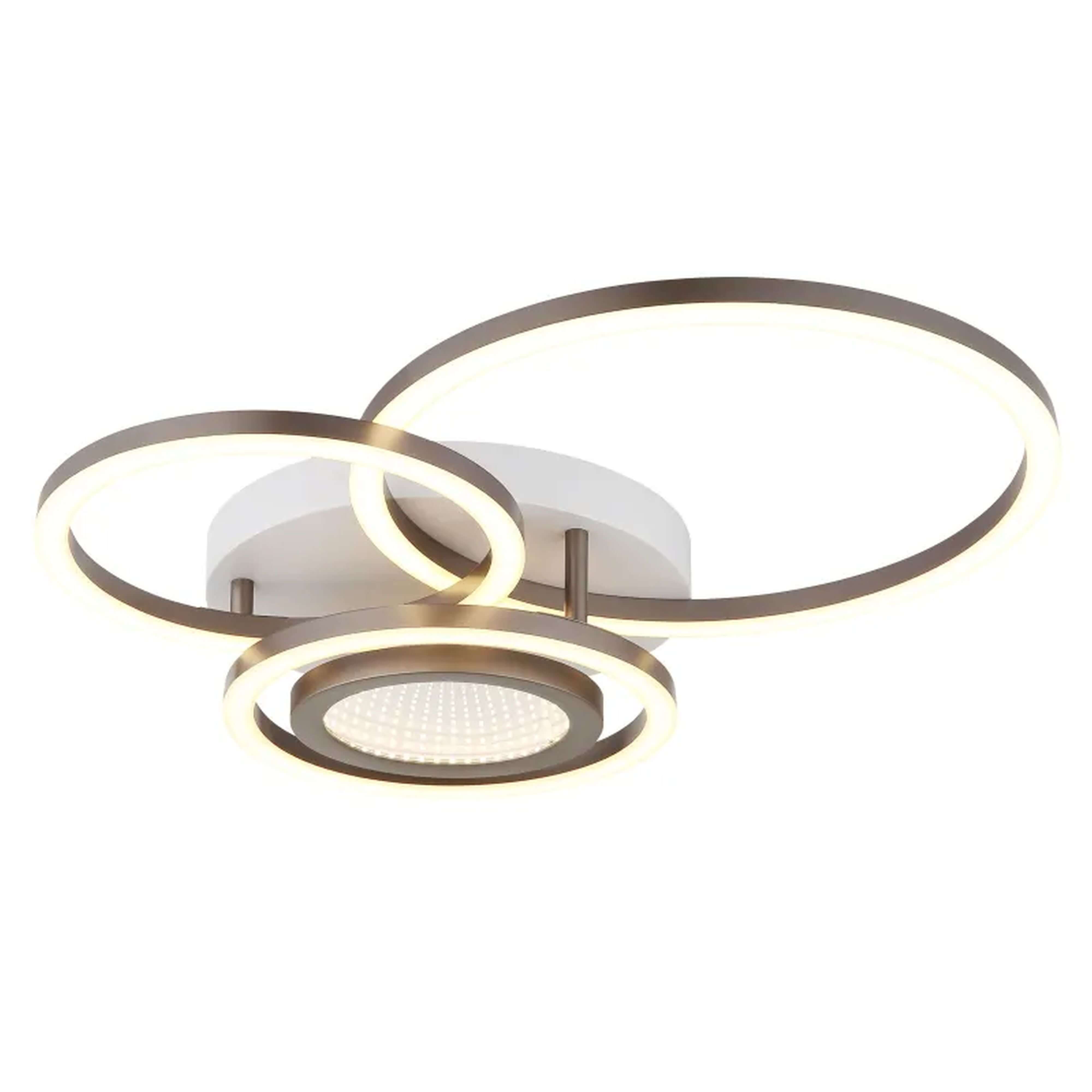 Globo Lighting Randell lámpara de techo 4x40 W blanco-beige 67370-40