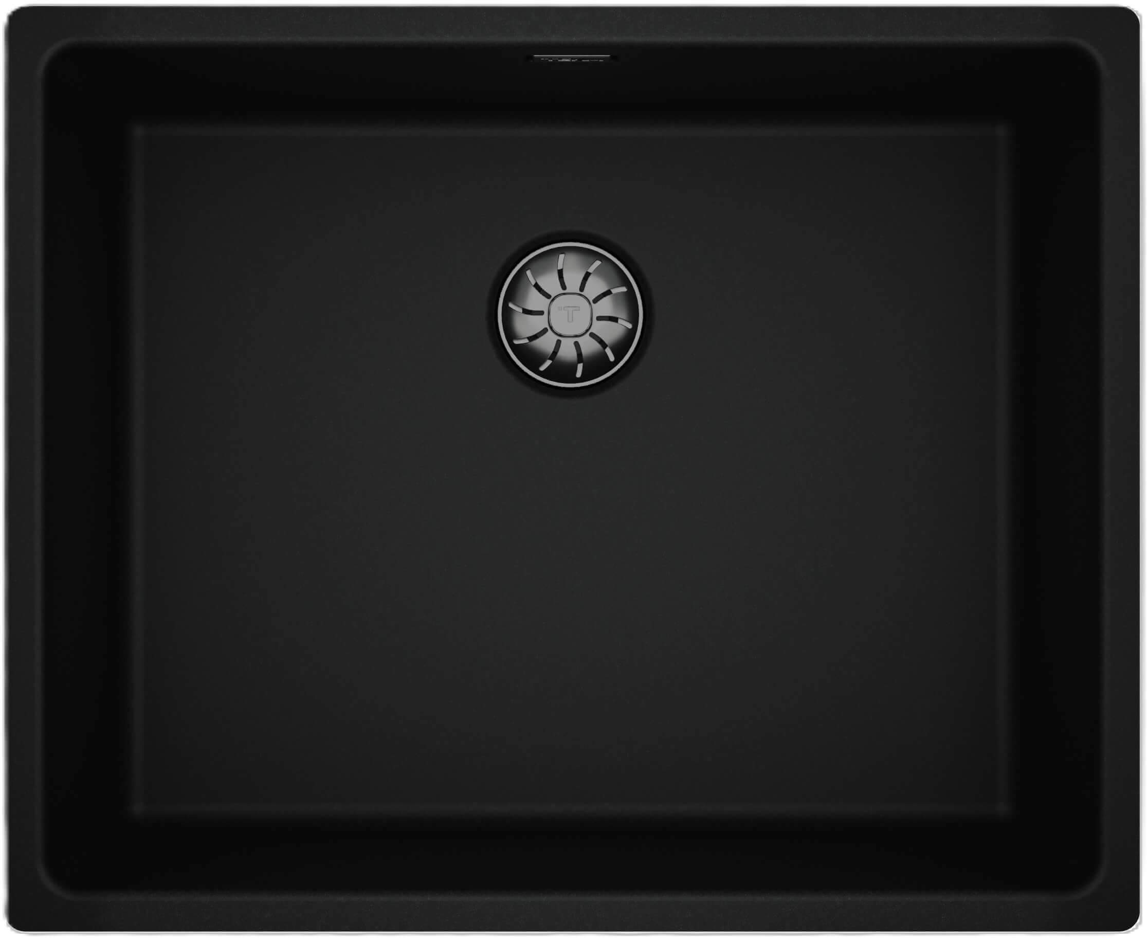 Teka TopLine fregadero de acero 54x44 cm negro 115000088