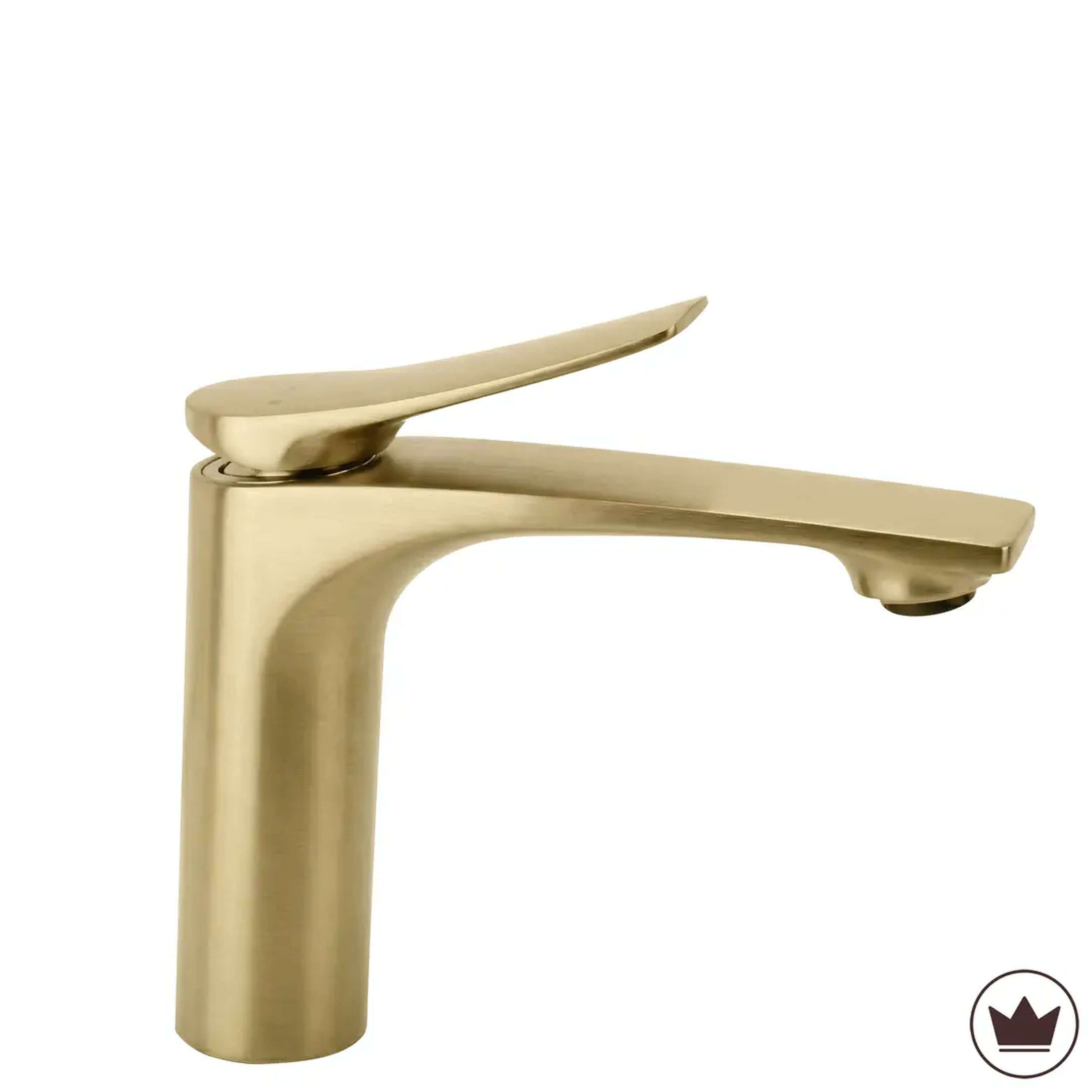 Rea Vision grifo para lavabo de pie oro REA-B6342