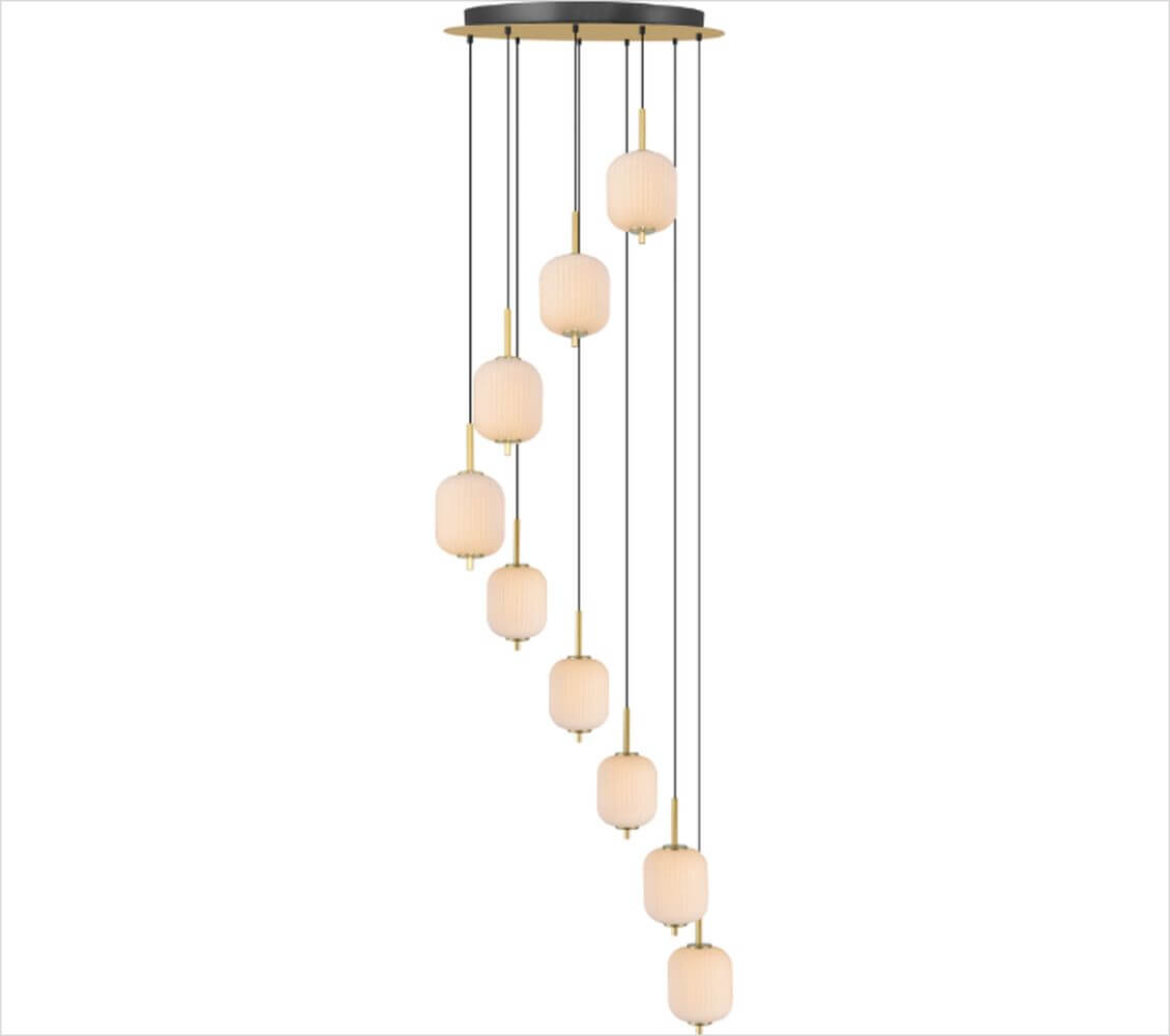 Zuma Line Akari lámpara colgante x55 W oro DU31288/55W