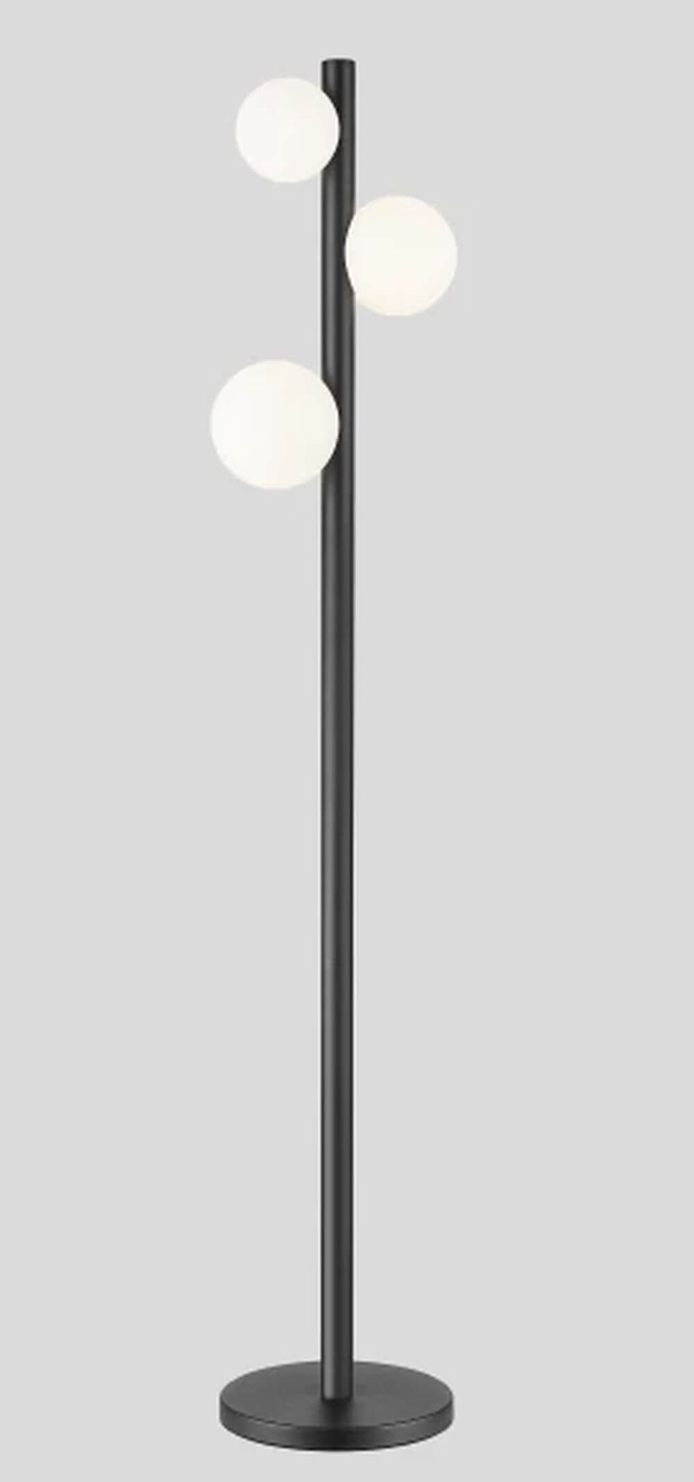 Zuma Line Fores lámpara de pie 3x33 W negro F0574-03N-P7AA