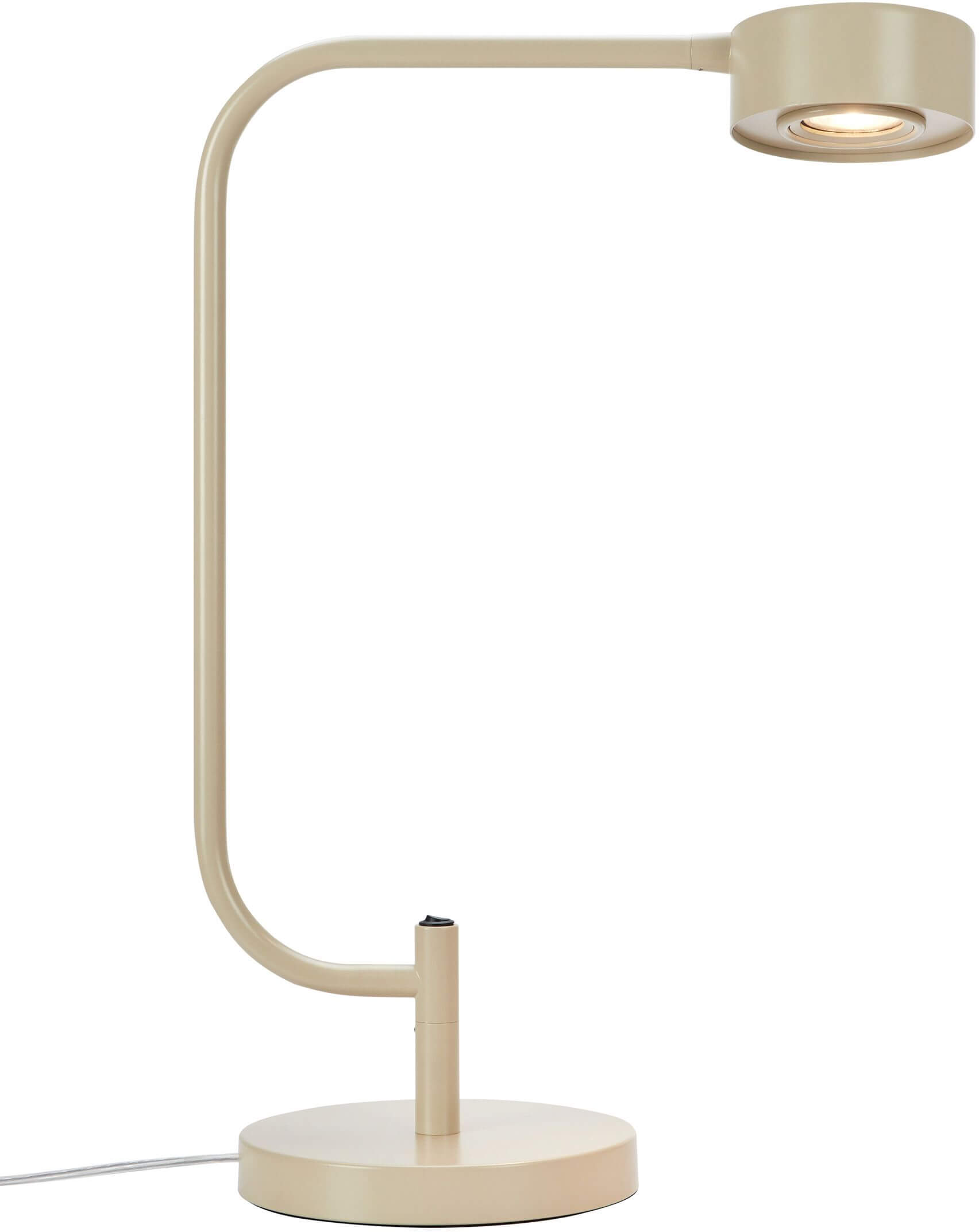 Markslöjd Hugo lámpara para escritorio 1x4.5 W beige 109174