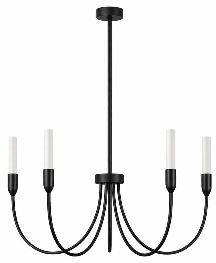 Argon Augustine lámpara colgante 5x6 W blanco-negro 2206