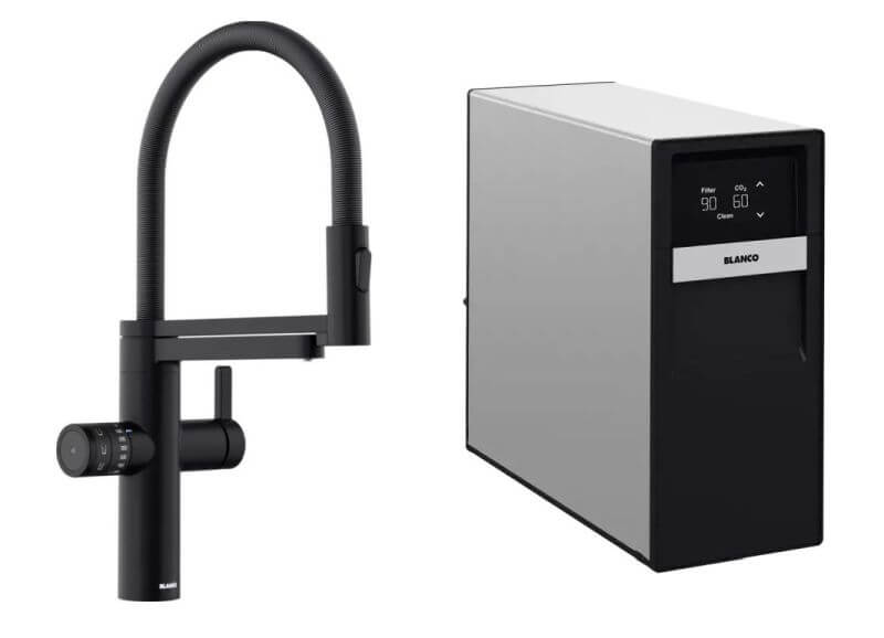Conjunto concentrador Blanco Drink Soda 527633, grifo para filtro de agua Blanco Evol-S Pro 526629