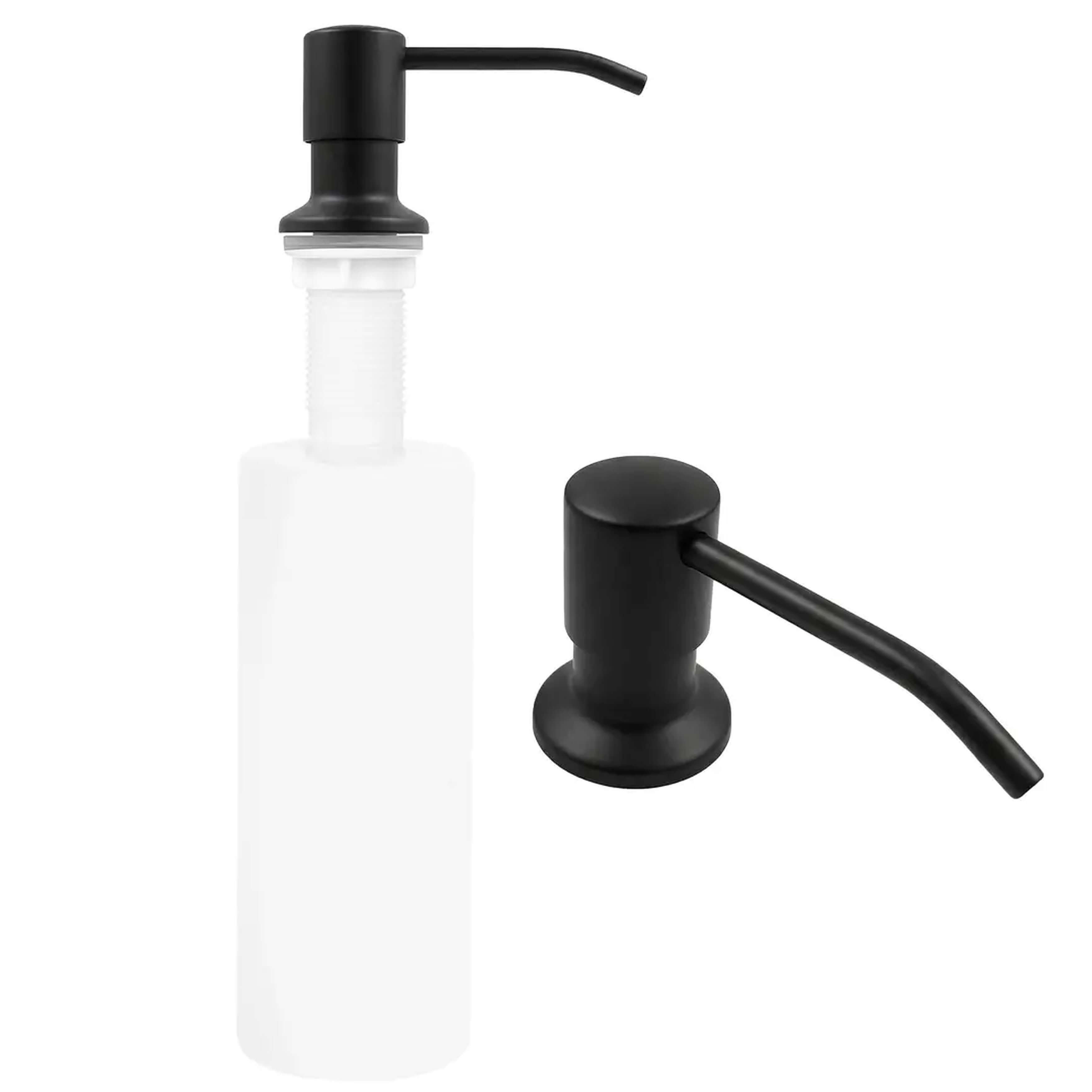 Rea Lon dispensador de líquidos 300 ml negro REA-08006
