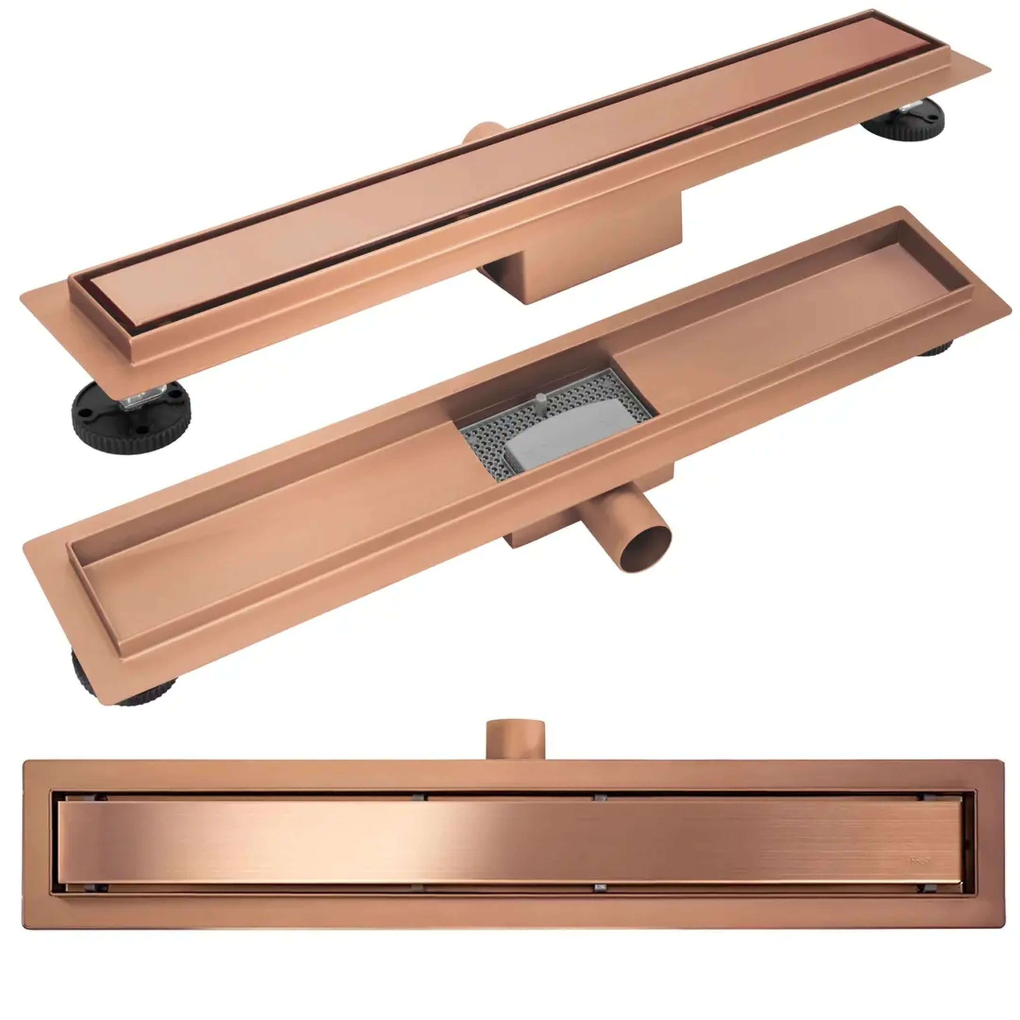 Rea Neox desagüe lineal 80 cm cobre REA-G4899