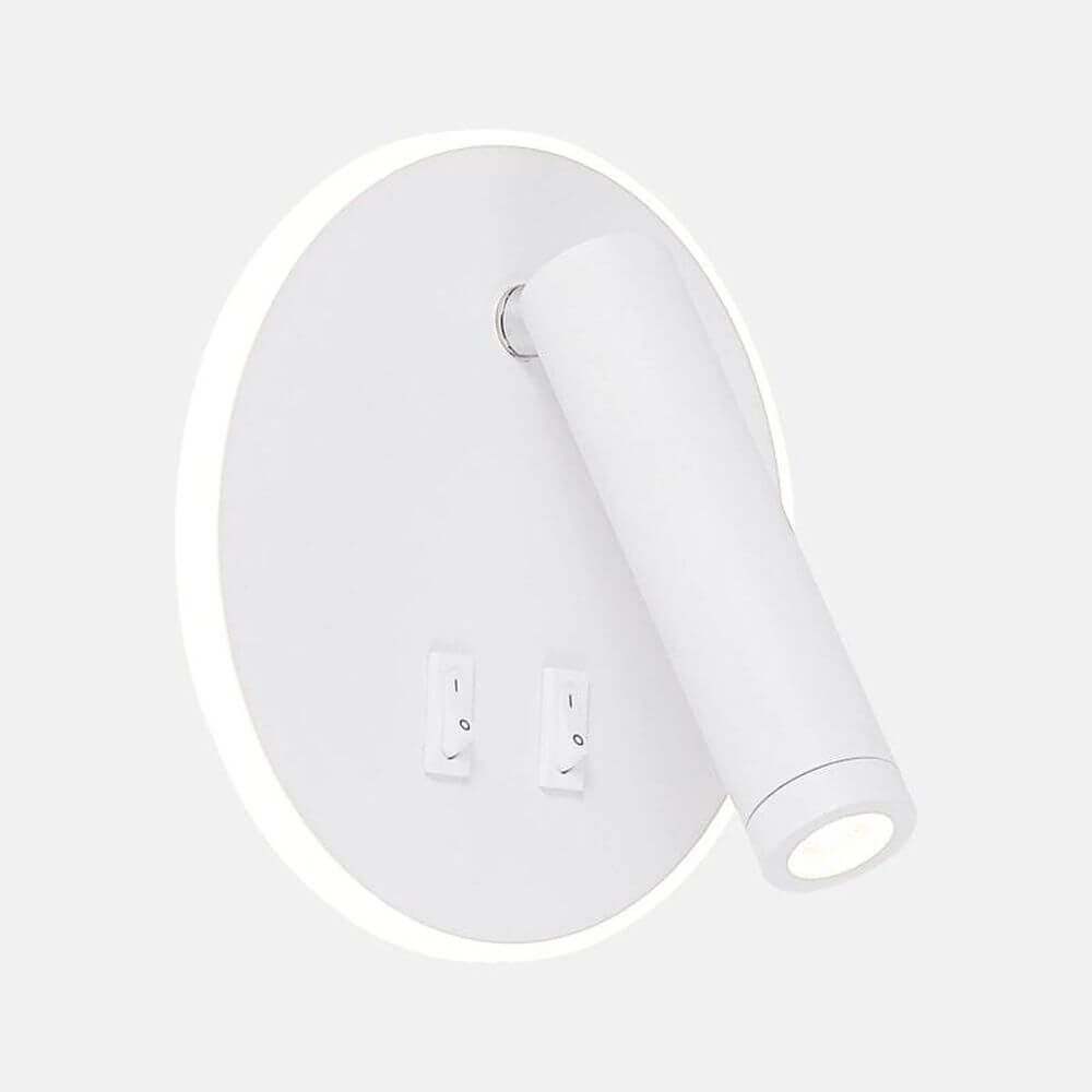 Zuma Line Circa lámpara de pared 1x5.5 W blanco W4107-WH