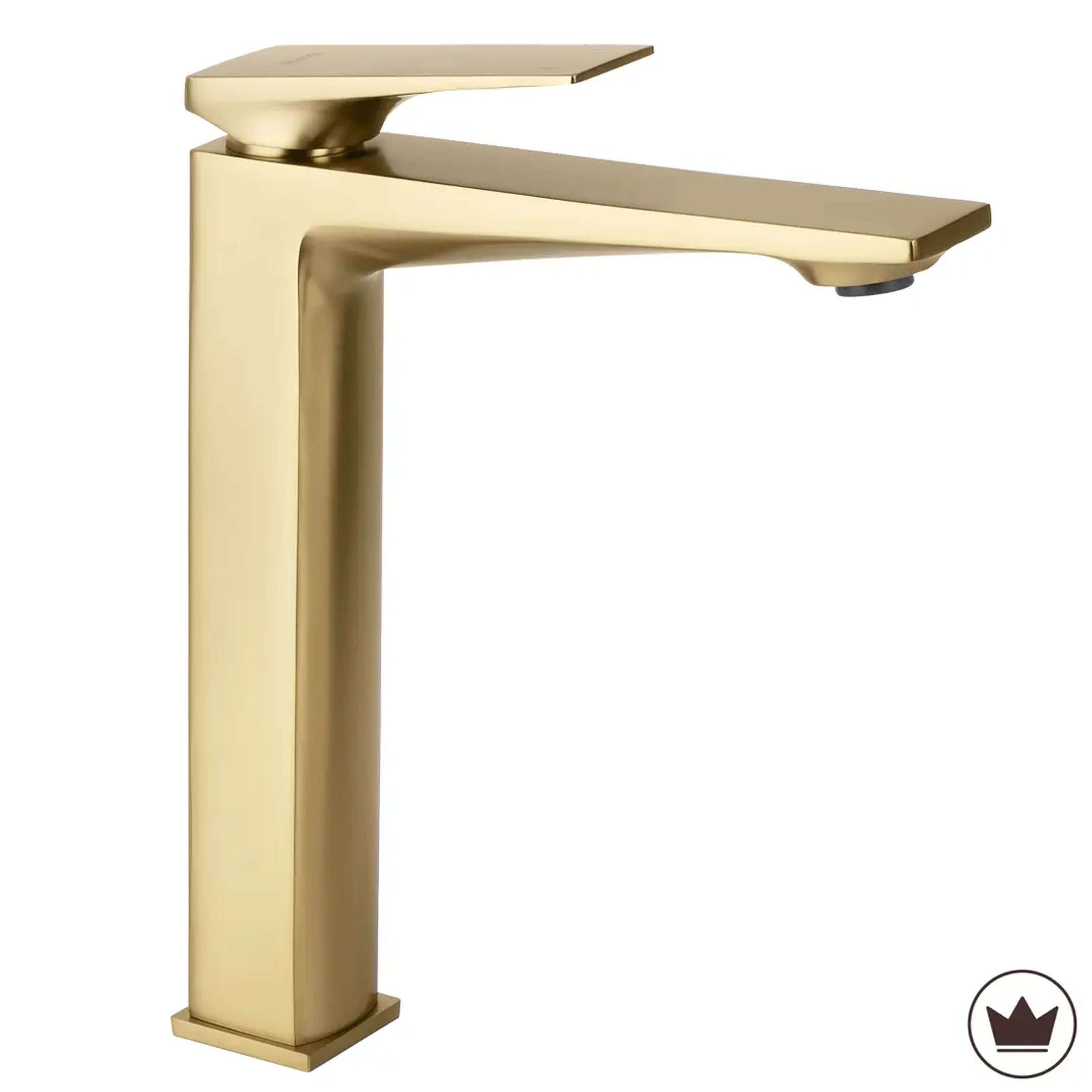 Rea Prime grifo para lavabo de pie oro REA-B6733