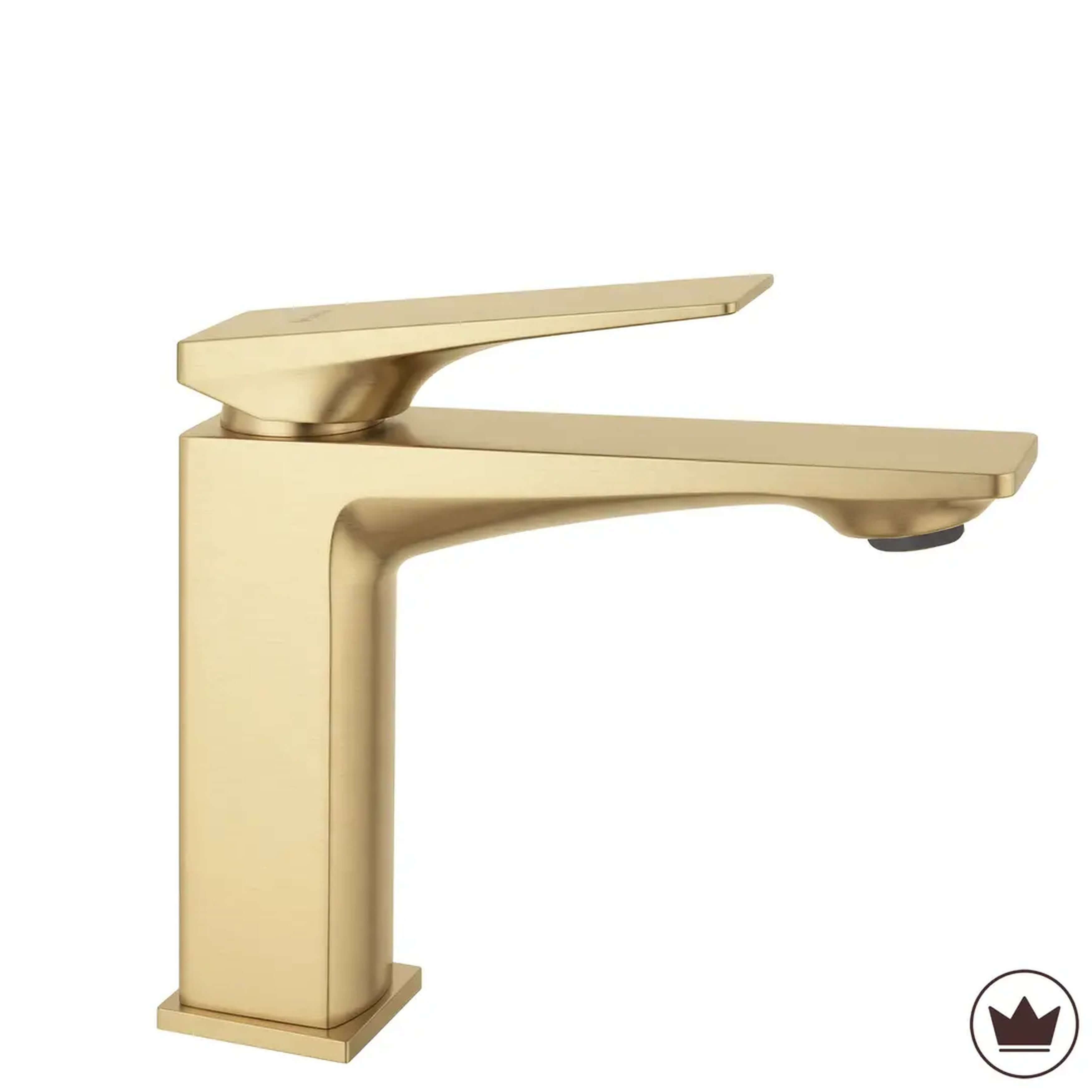 Rea Prime grifo para lavabo de pie oro REA-B6775