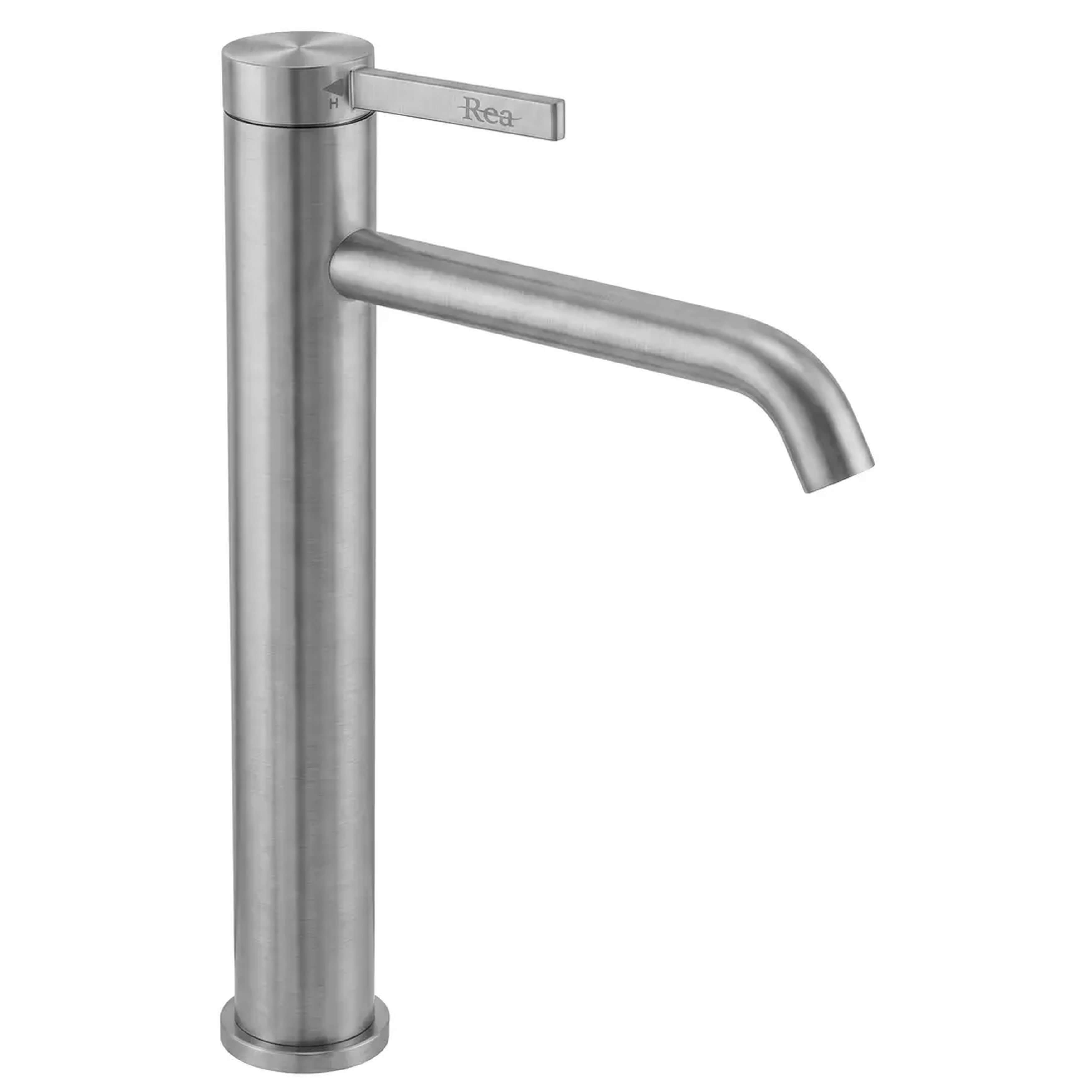 Rea Rivo grifo para lavabo de pie níquel REA-B6538