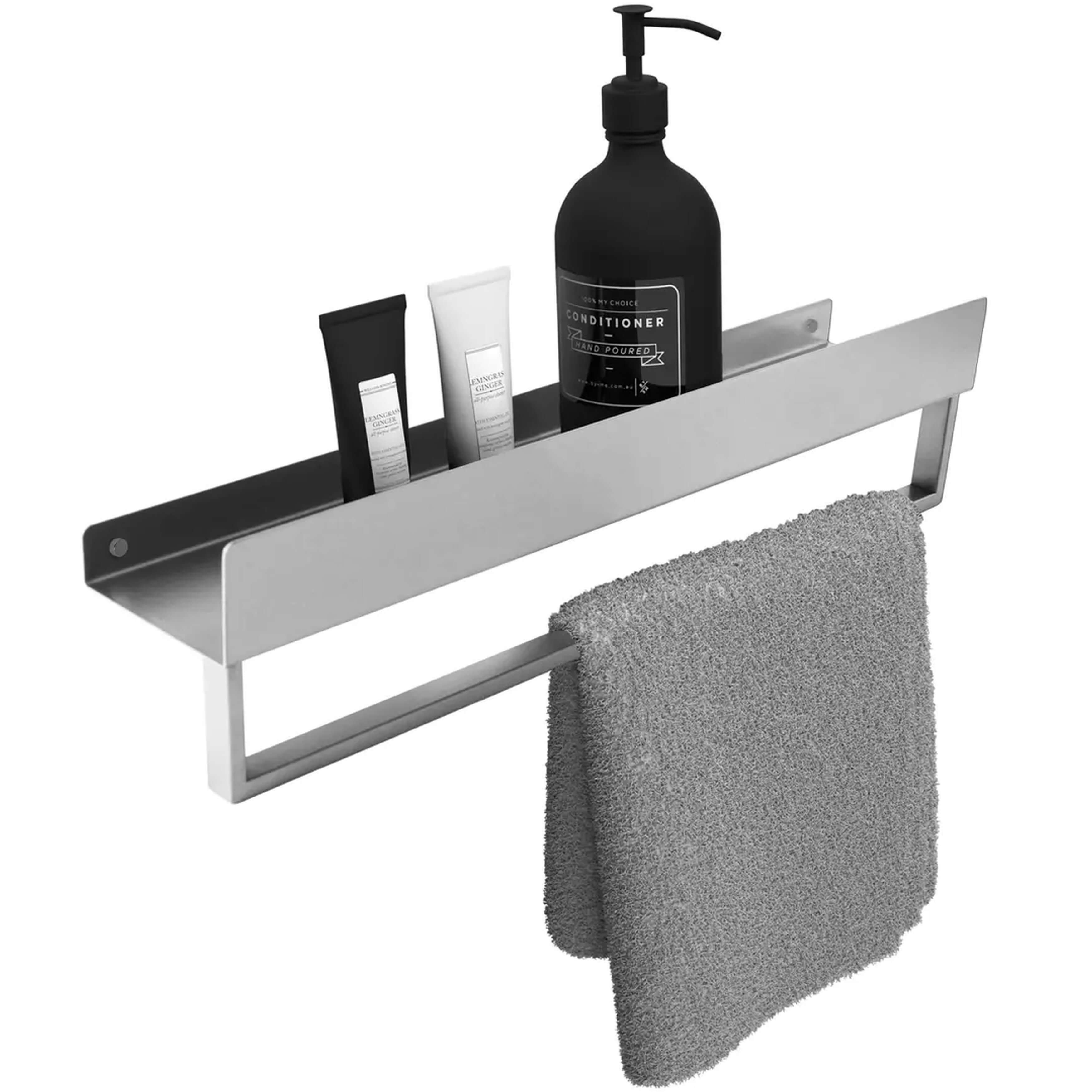 Rea SF01 estante de baño 45 cm acero REA-47000