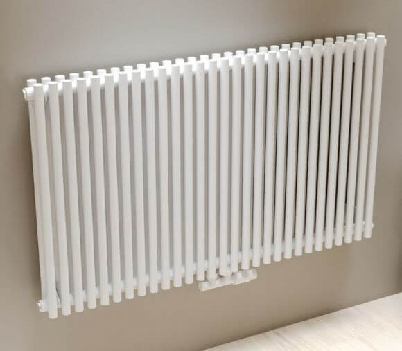 Luxrad Lava radiador de habitación 200x61 cm podłączenie lateral blanco LAVP200006109003